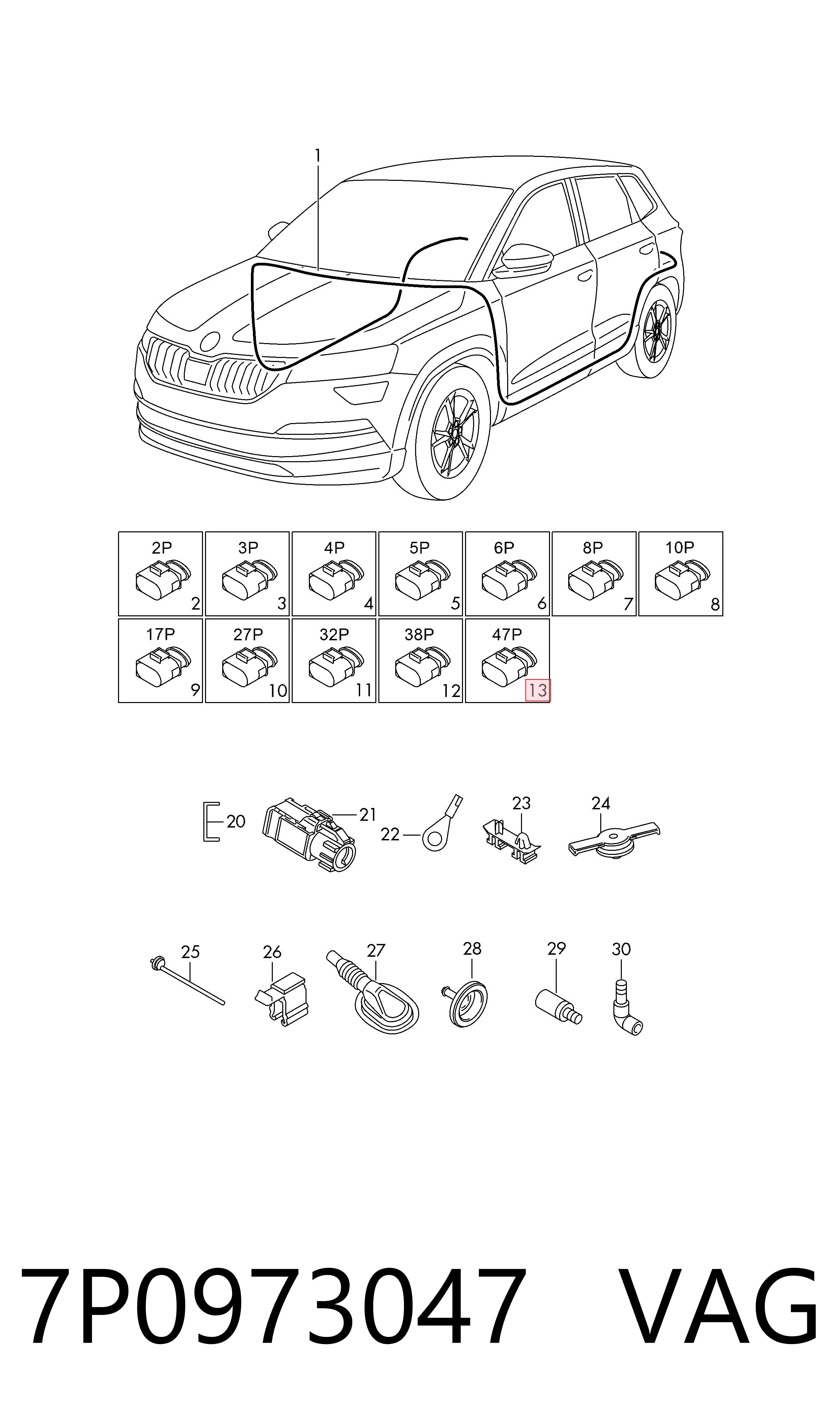 7P0973047 VAG 