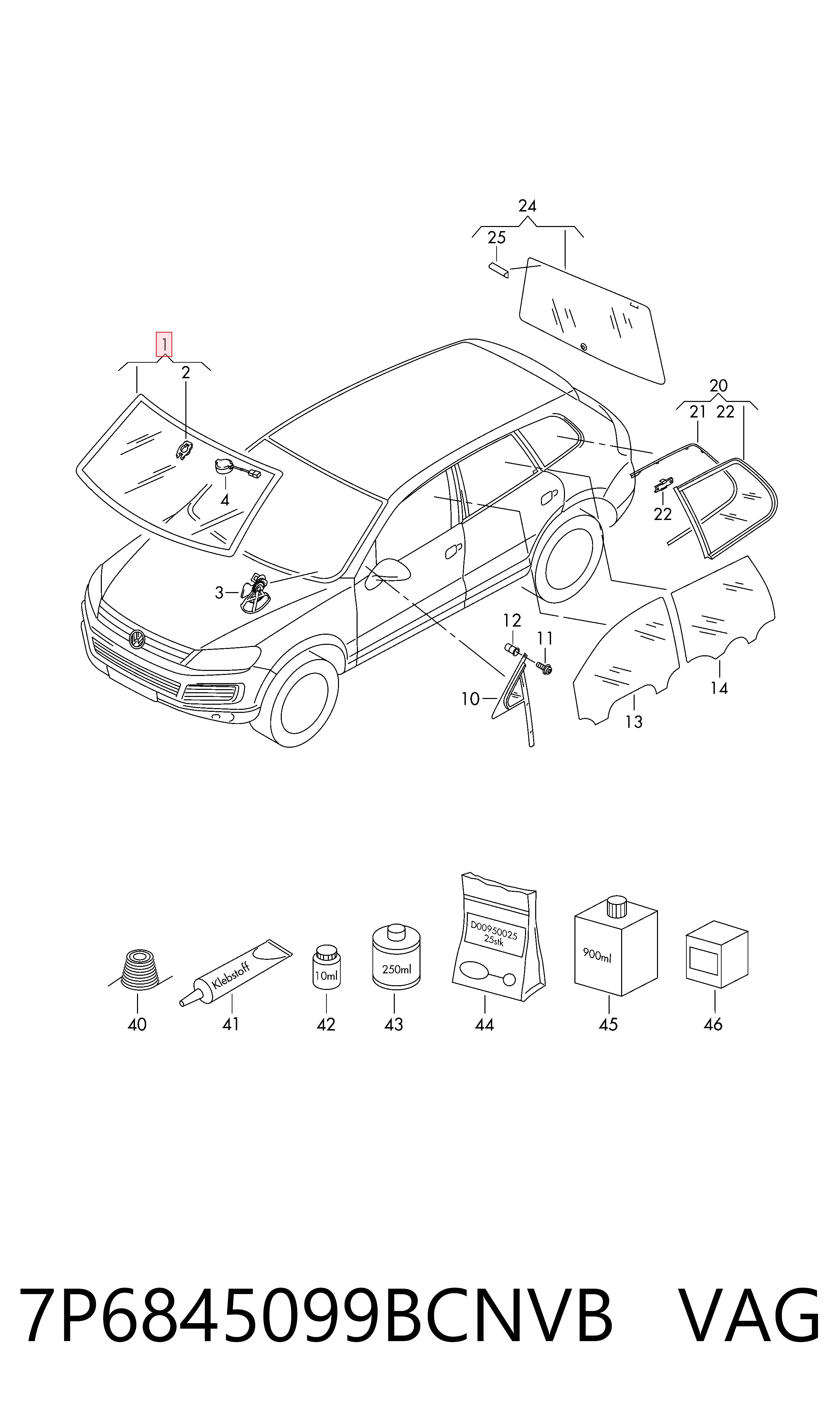 Автоскло Pilkington AB64753A ціна, від 125.89 USD