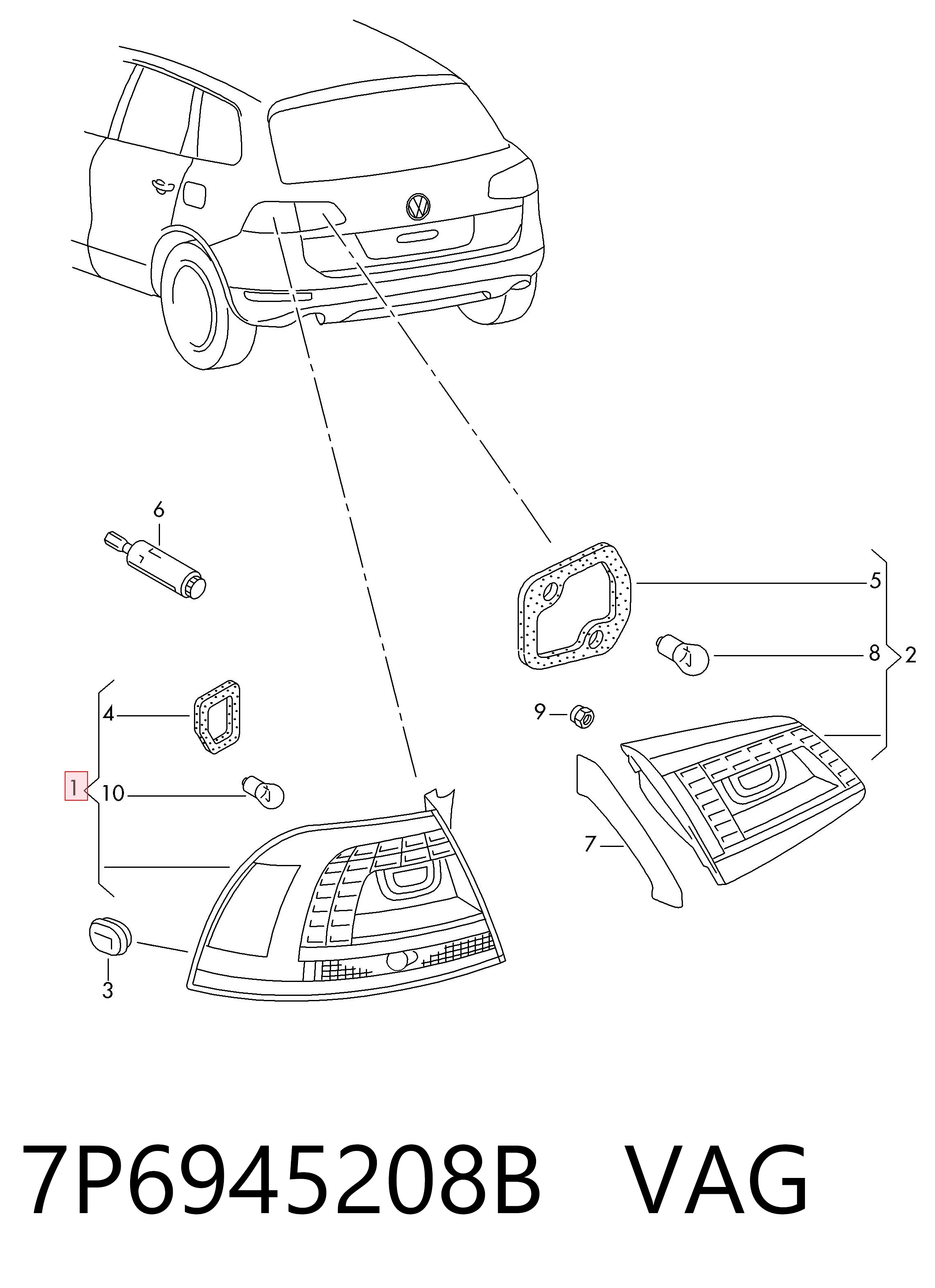 7P6945208B VAG 