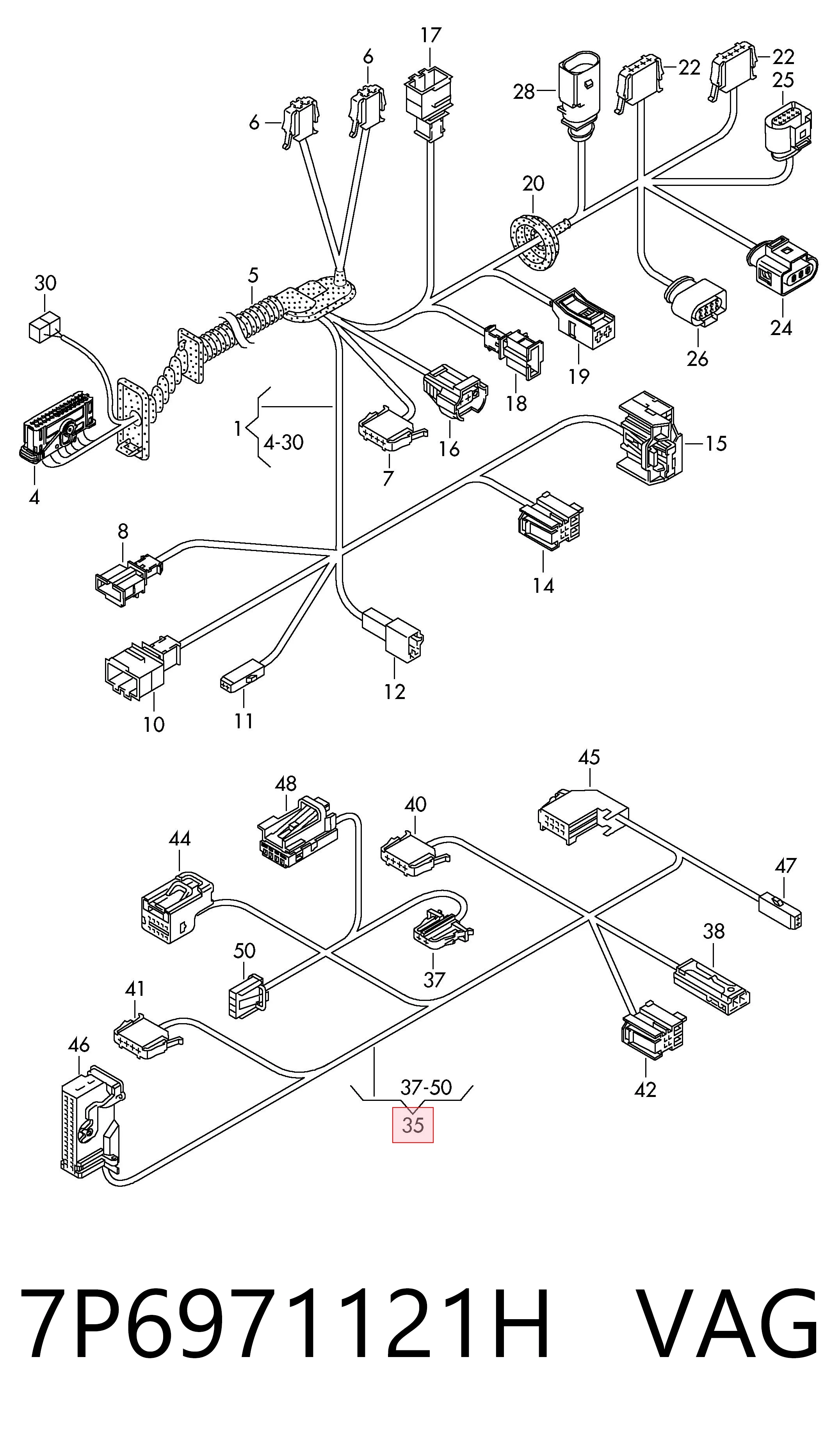 7P6971121H VAG 