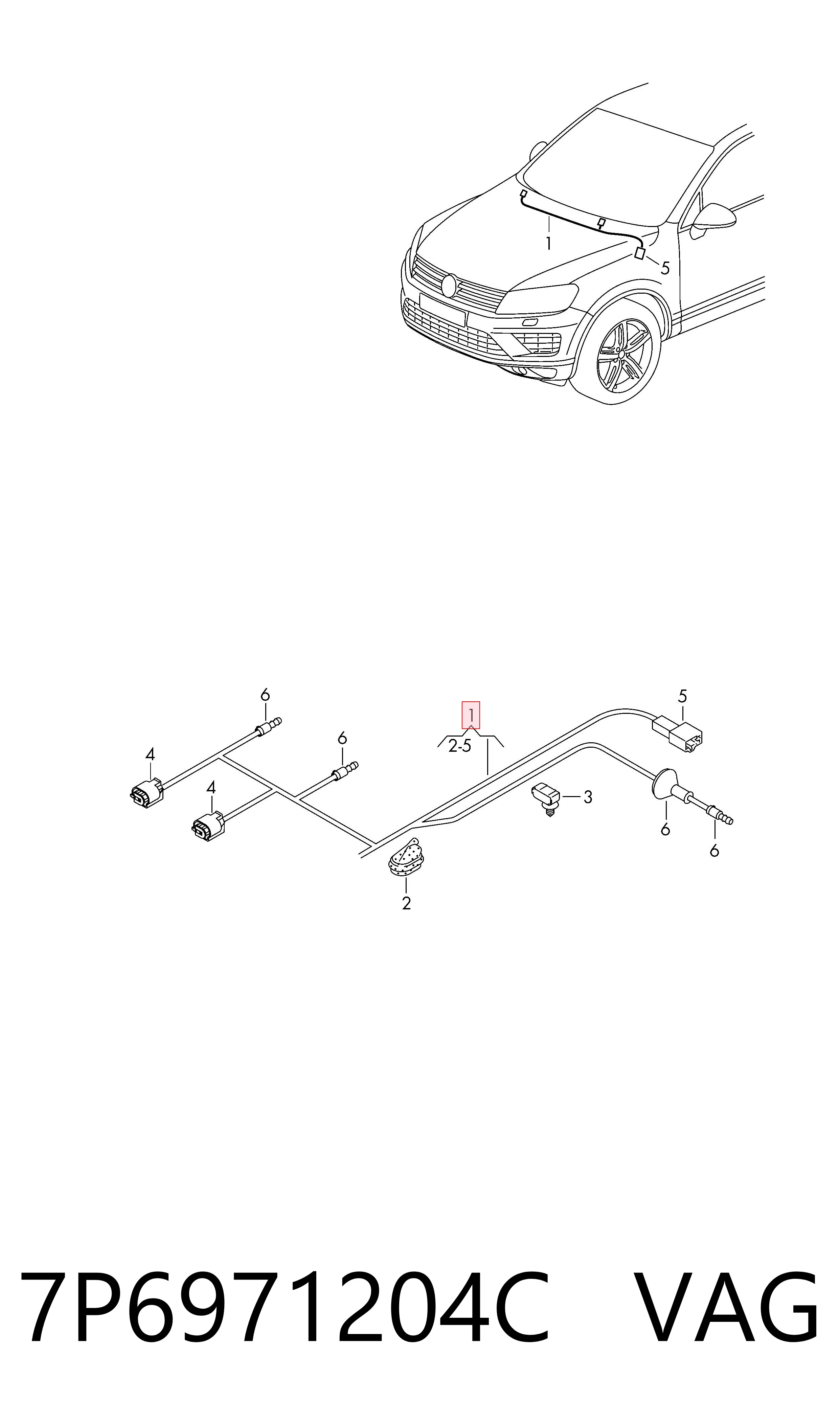  VAG 7P6971204C ціна, від 22.50 USD