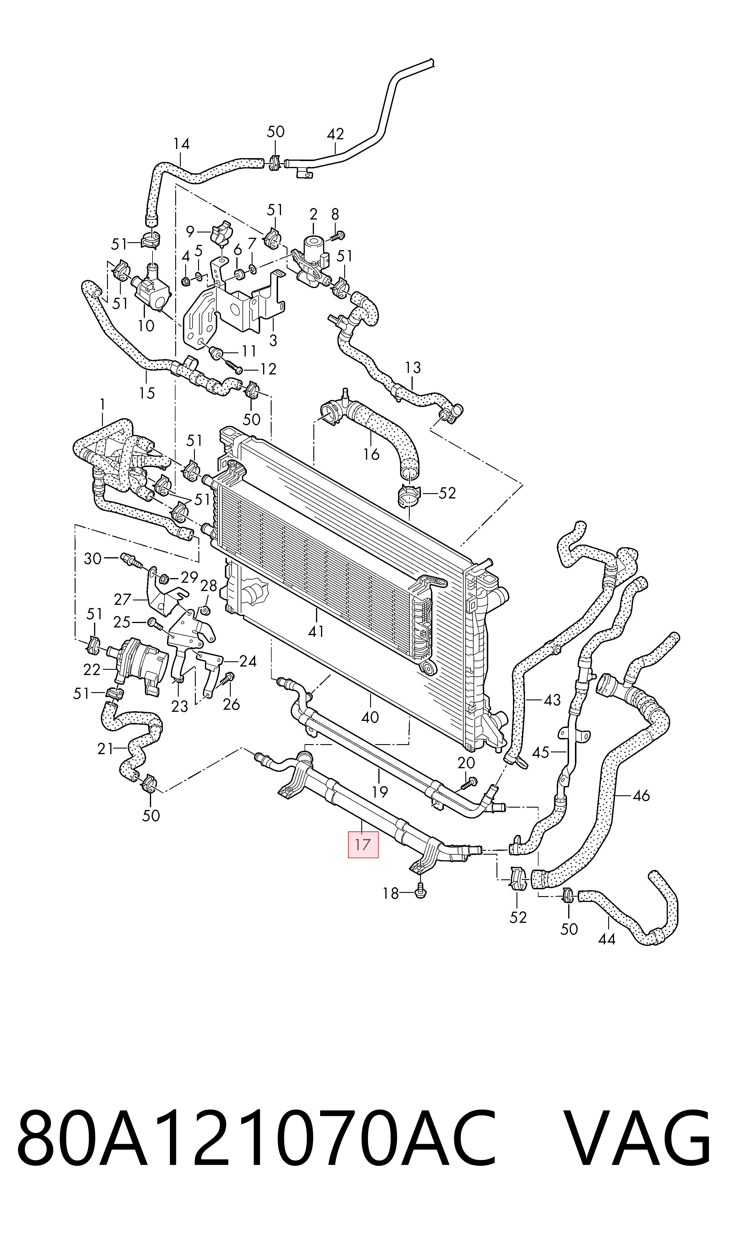 80A121070AC VAG 
