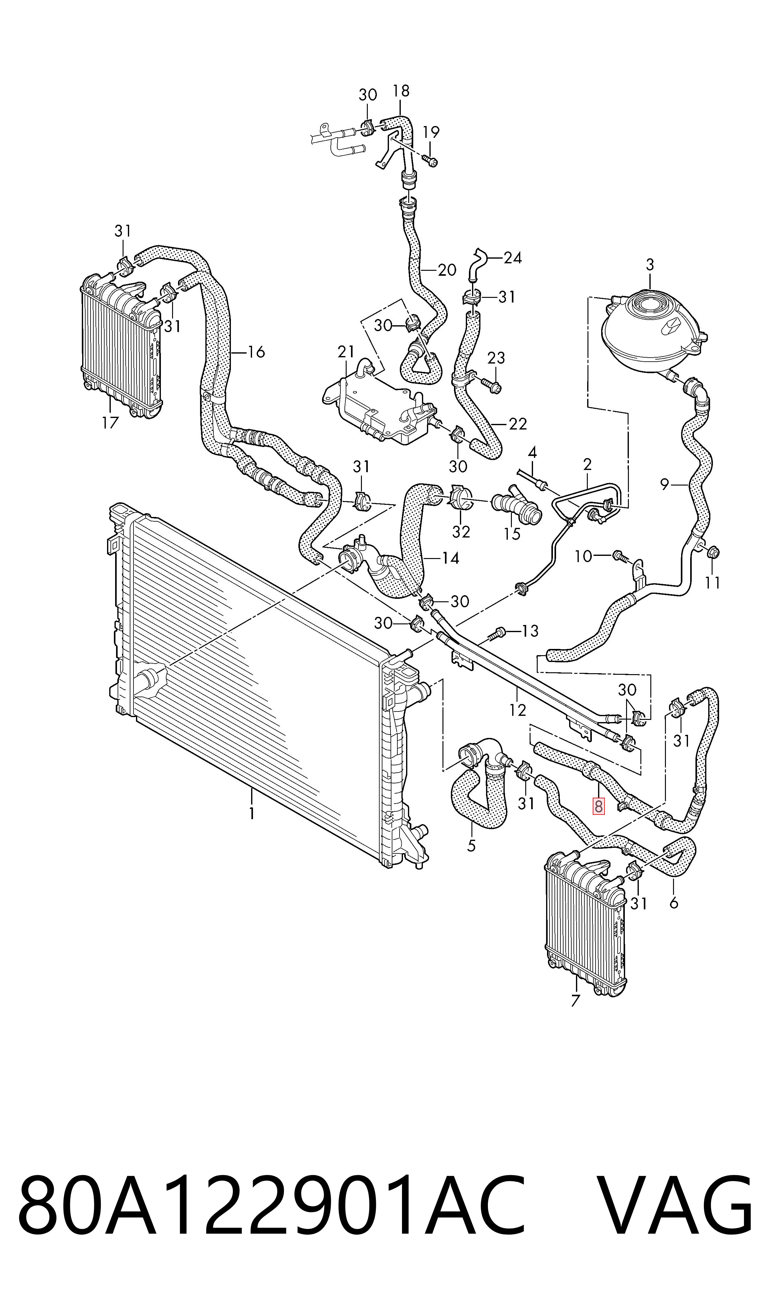 80A122901AC VAG 