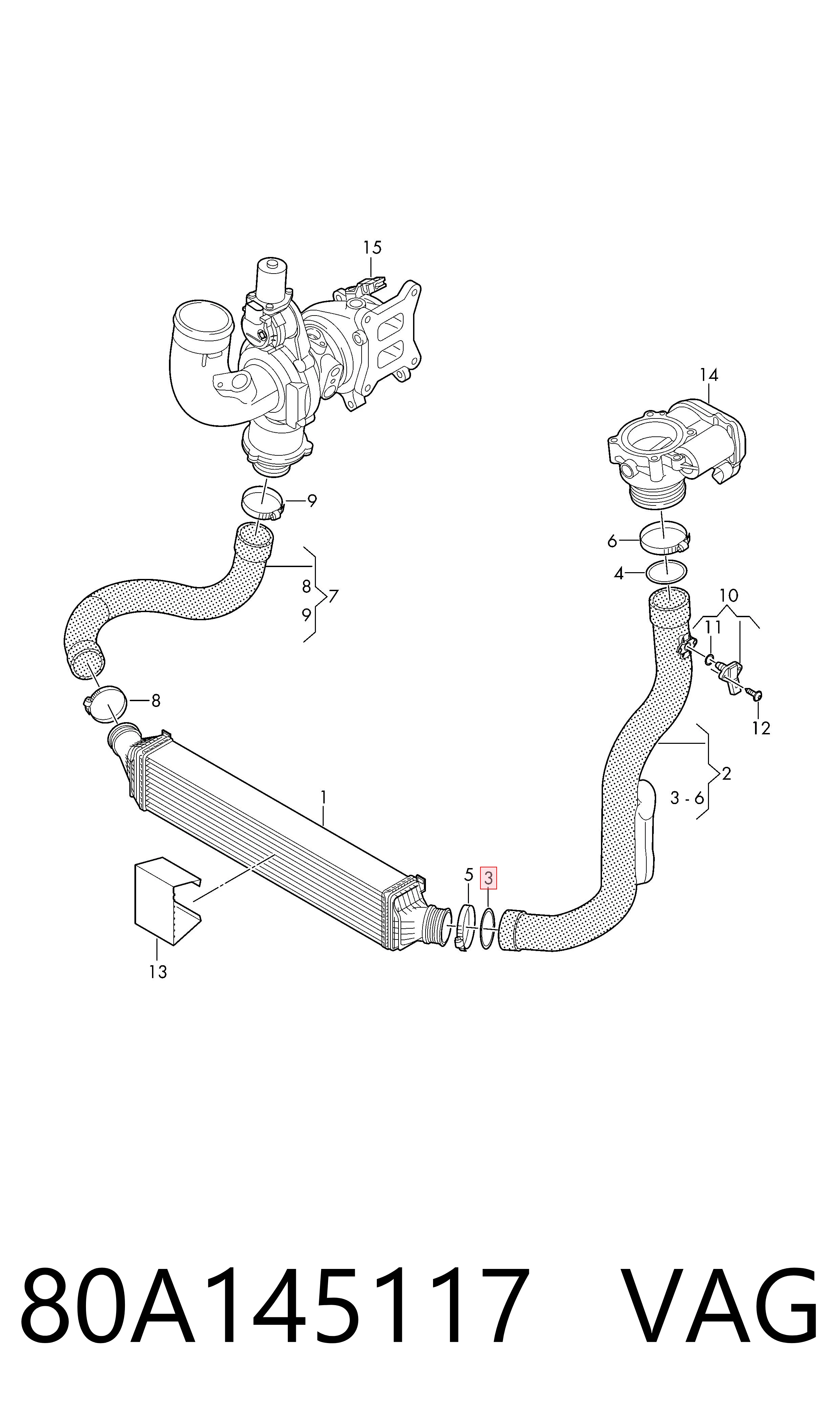 Купити 80A145117 VAG 