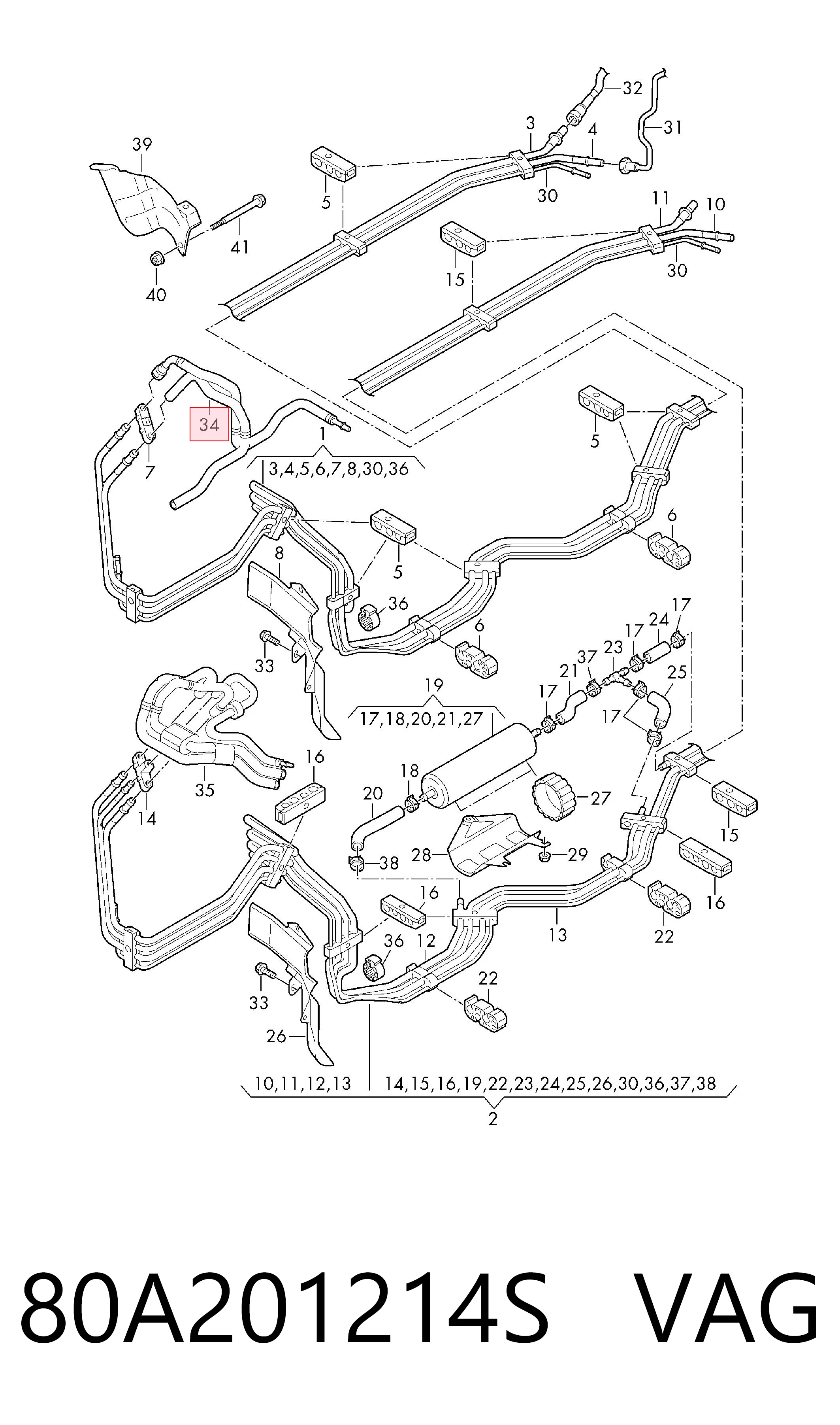 80A201214S VAG 