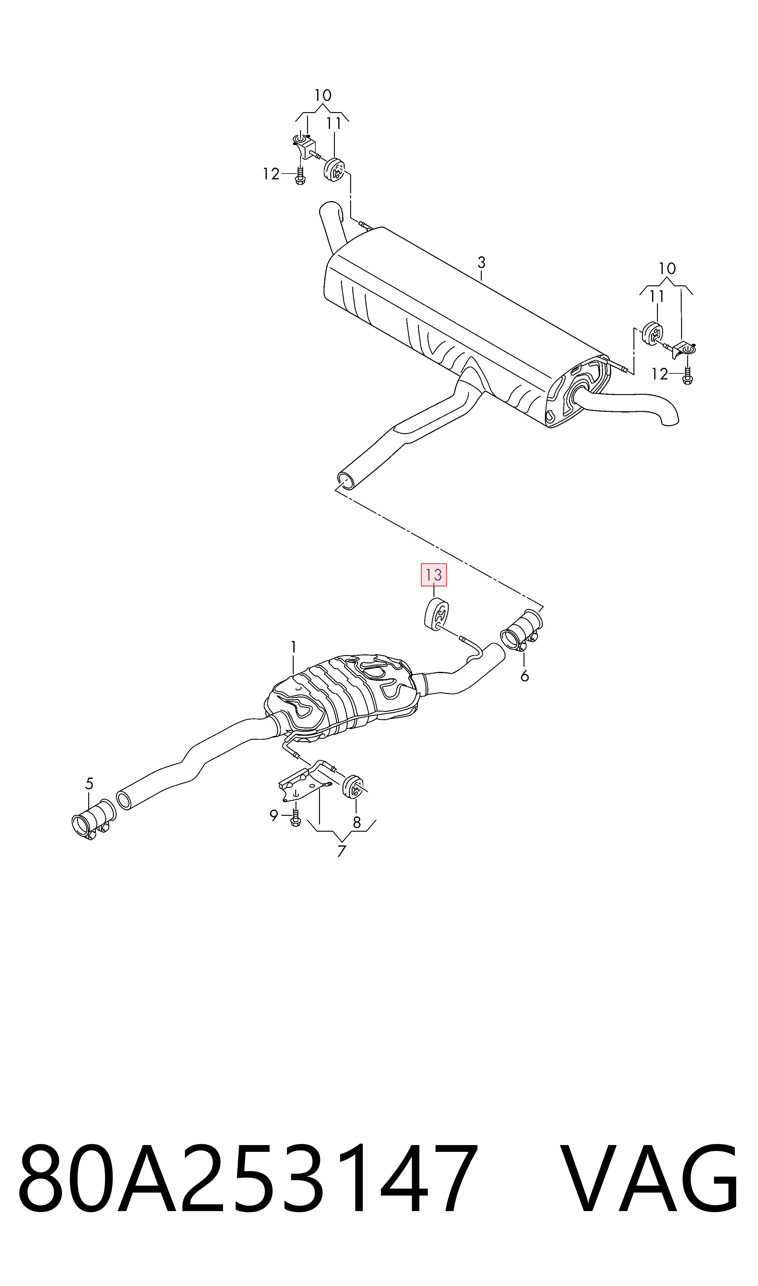 80A253147 VAG 