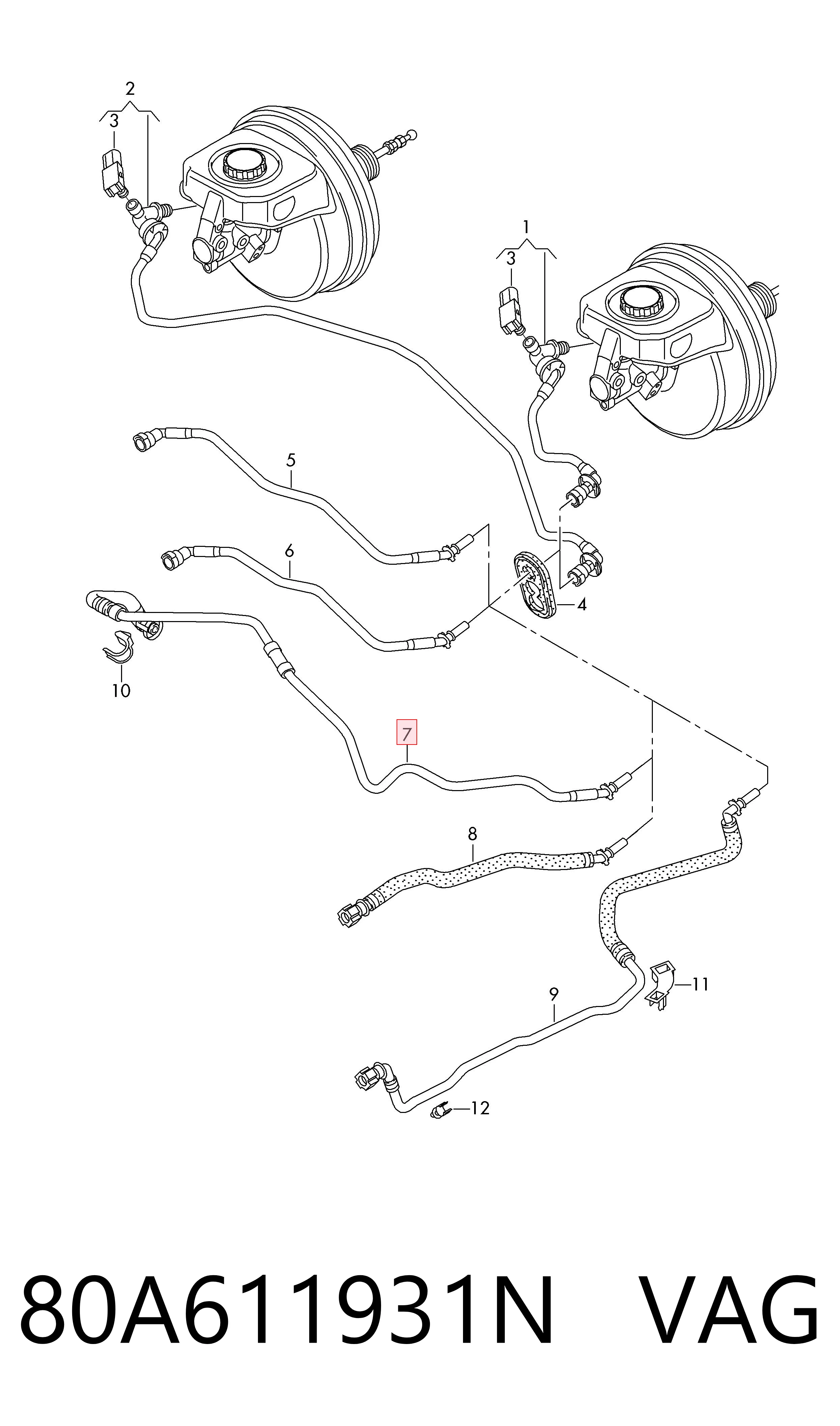 80A611931N VAG 