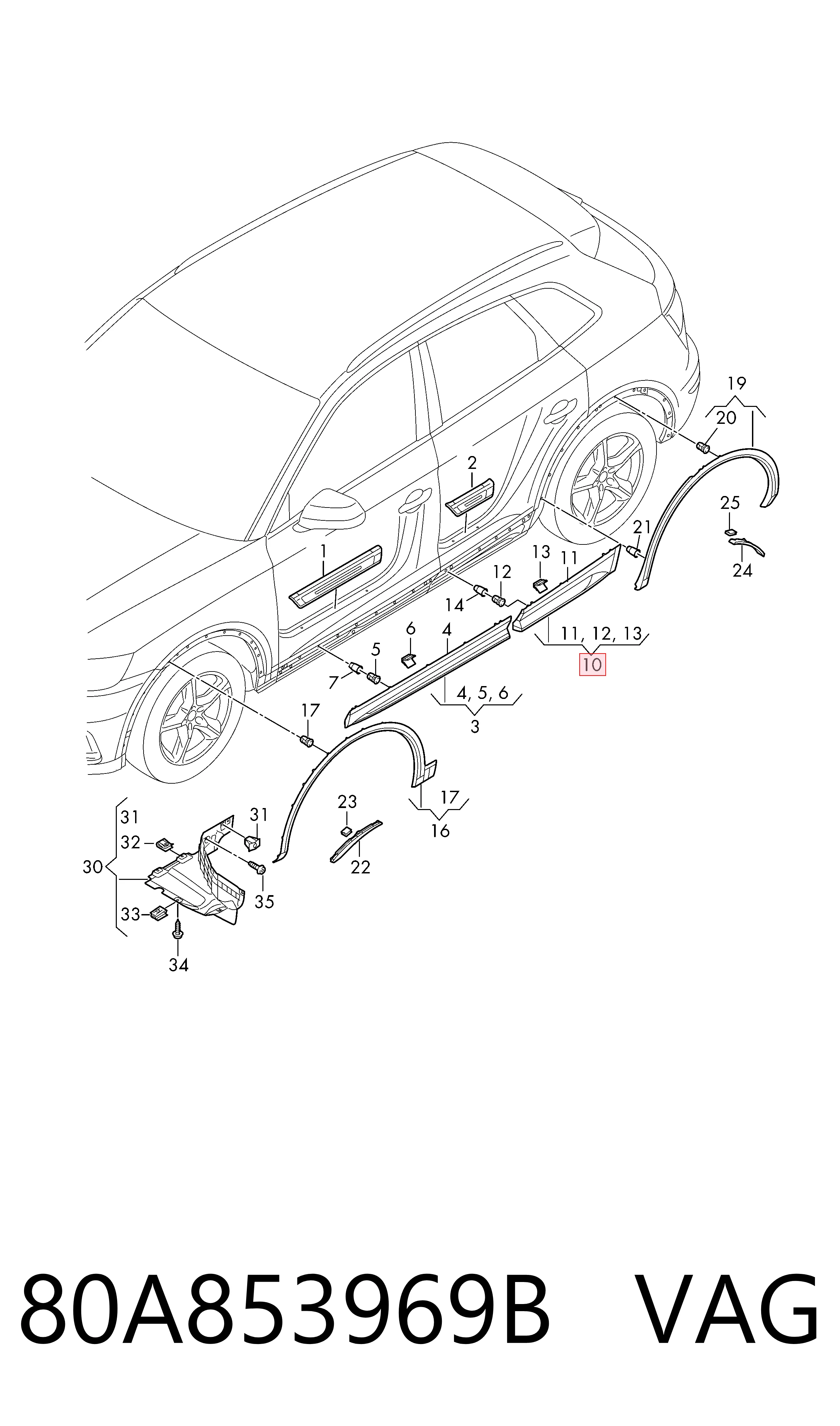 80A853969B VAG 