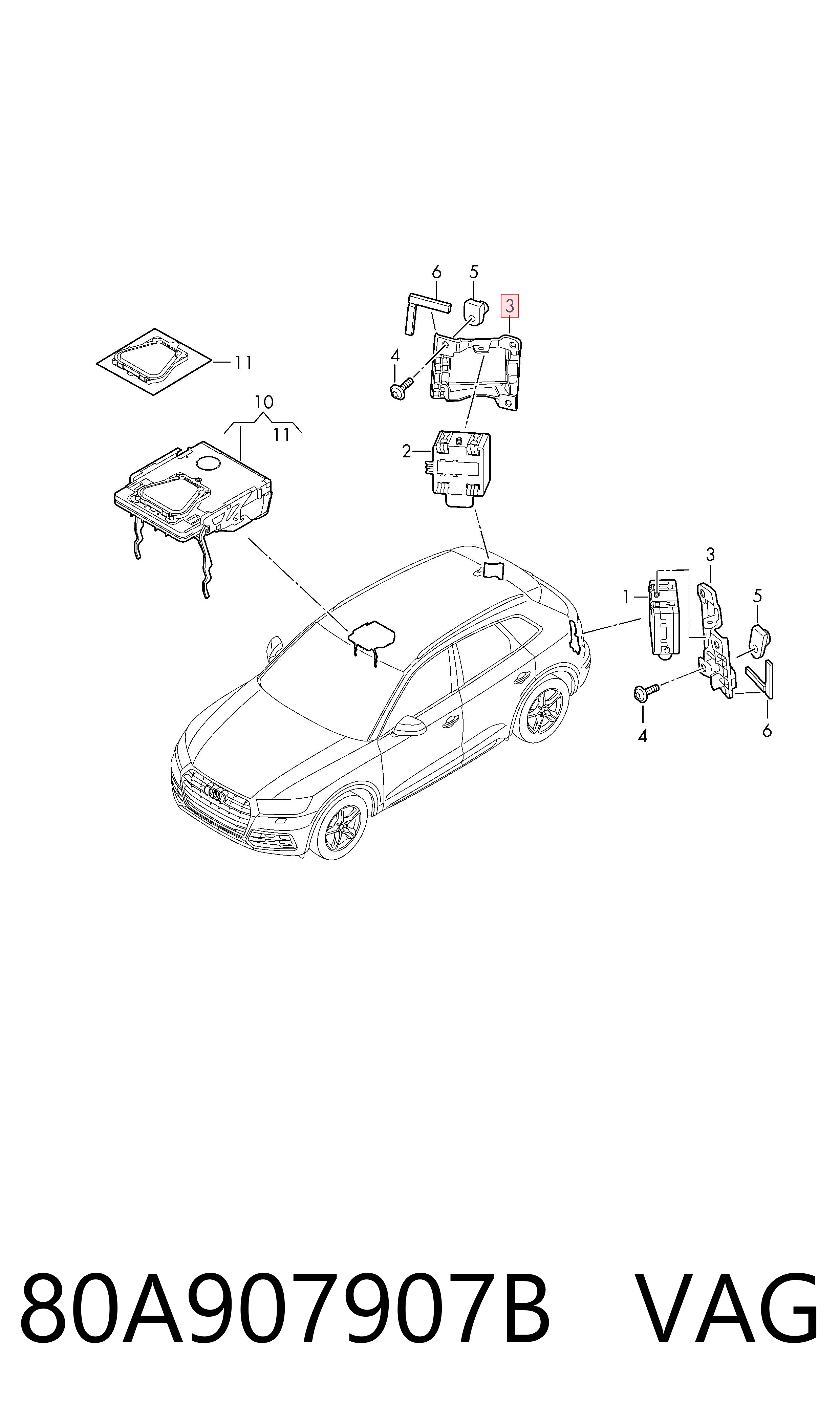 80A907907B VAG 