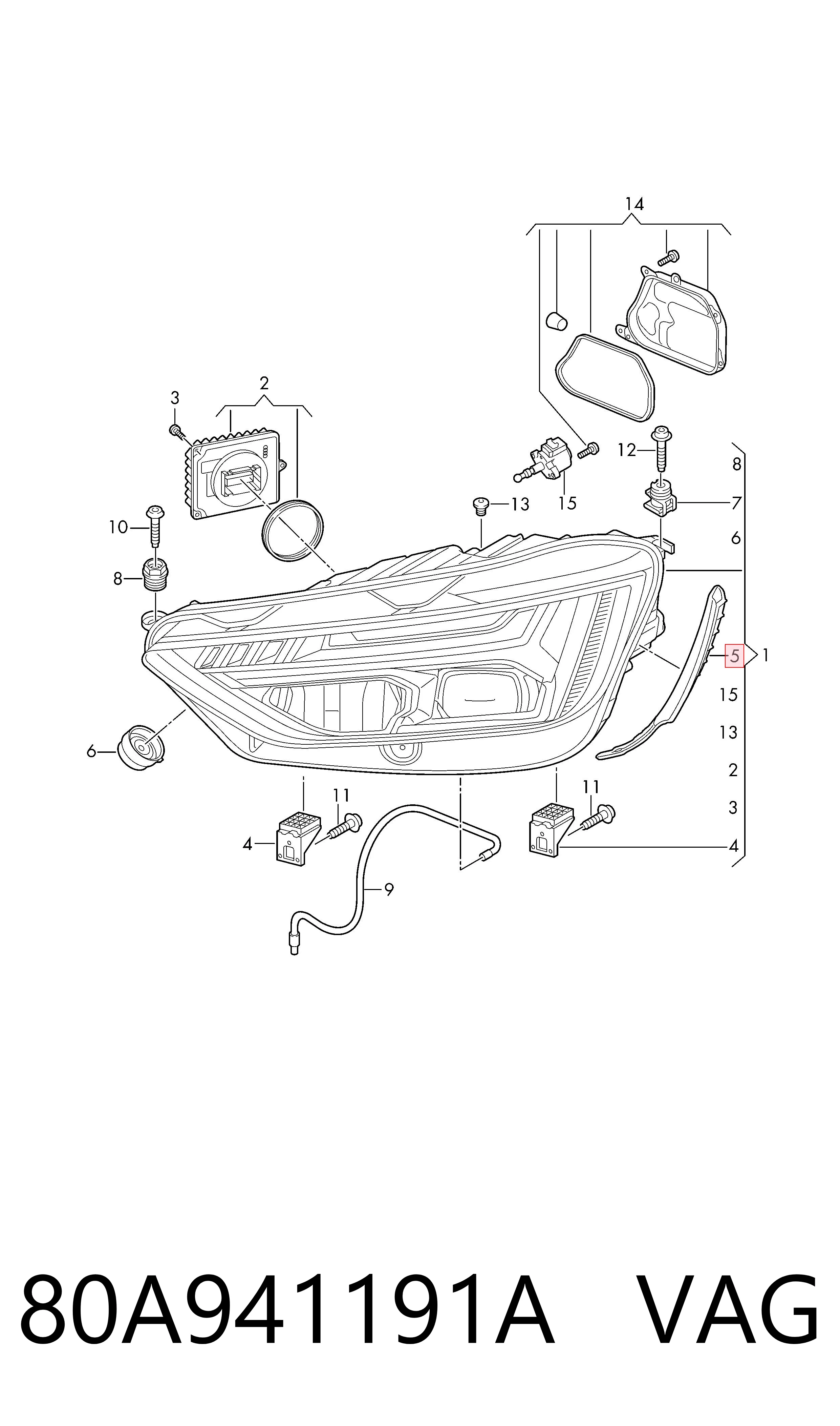 80A941191A VAG 