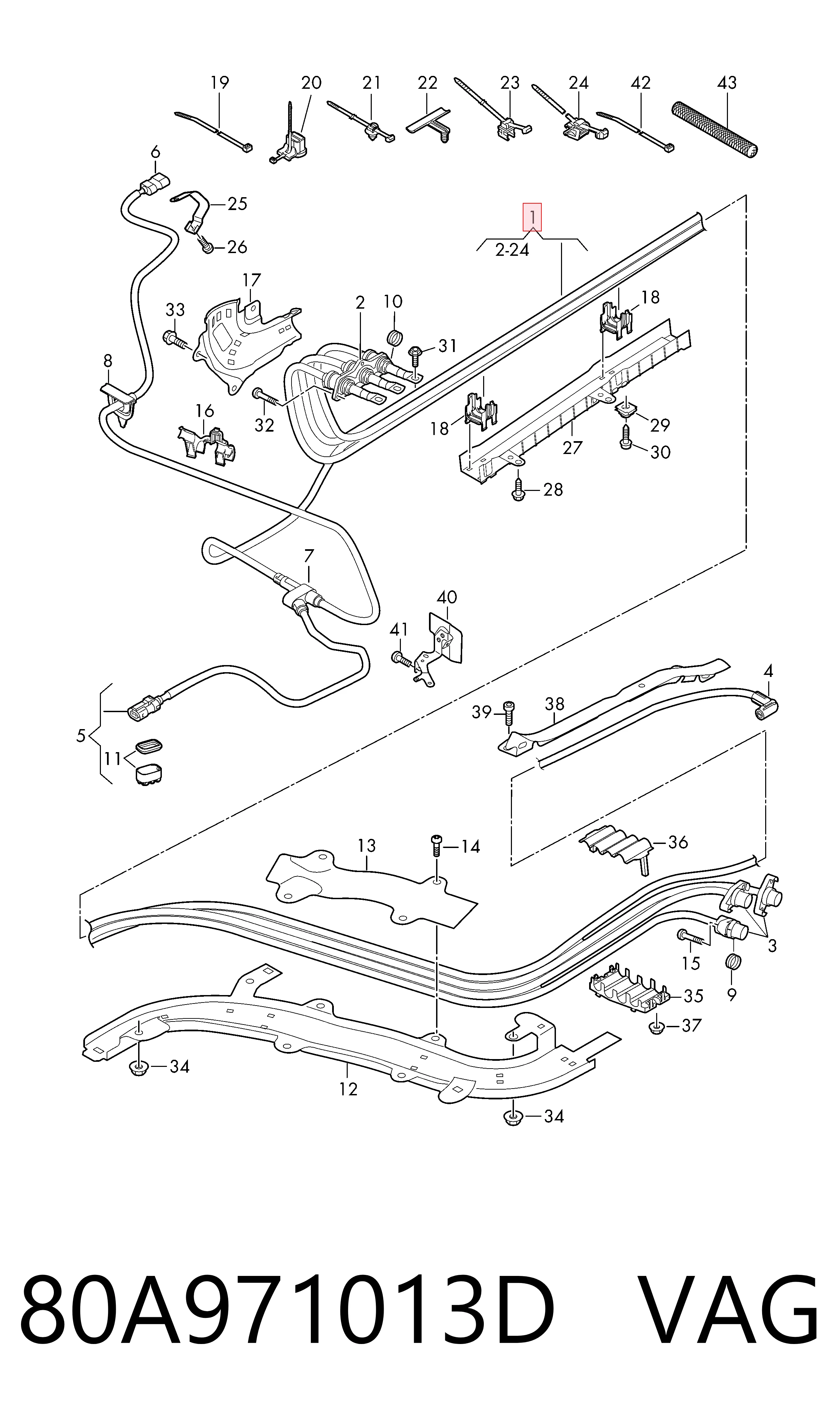80A971013D VAG 