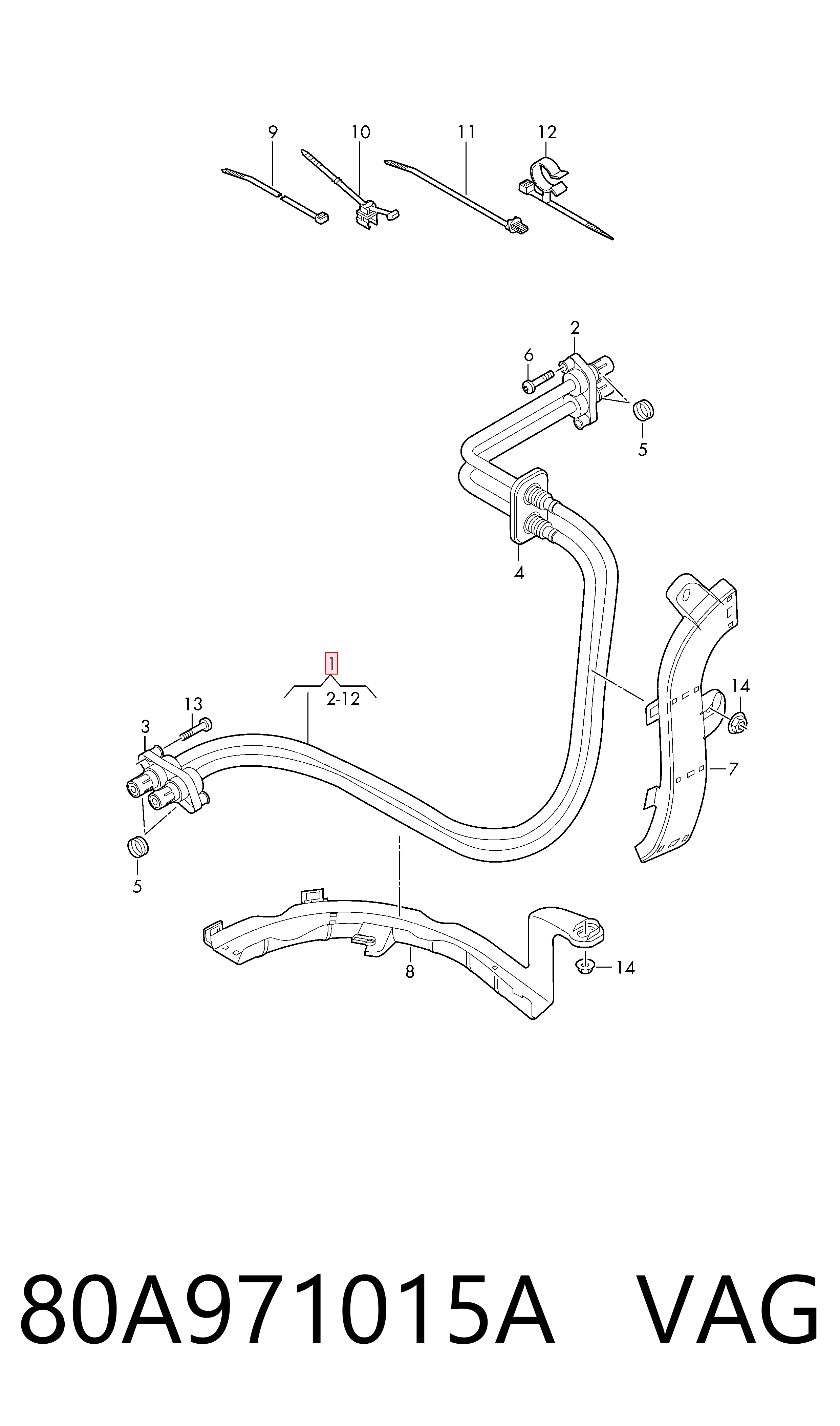 80A971015A VAG 