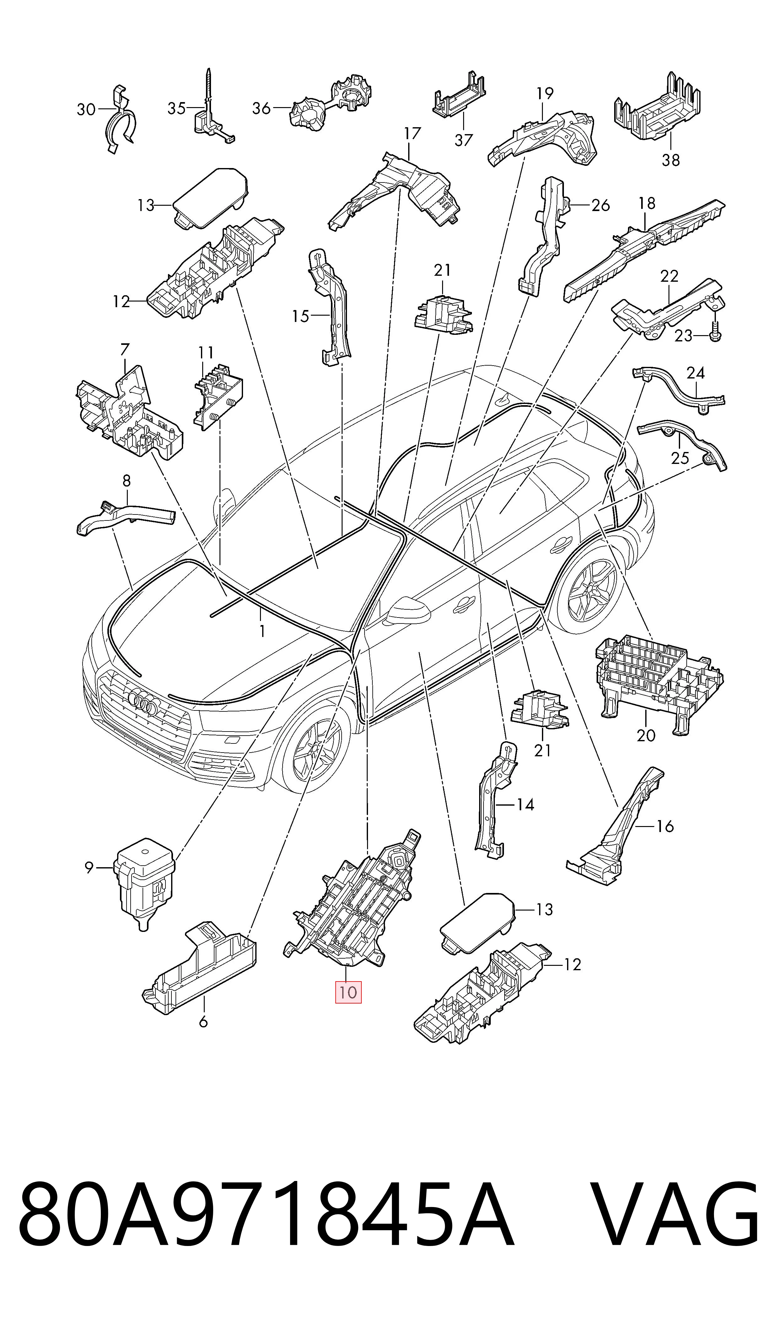 80A971845A VAG 