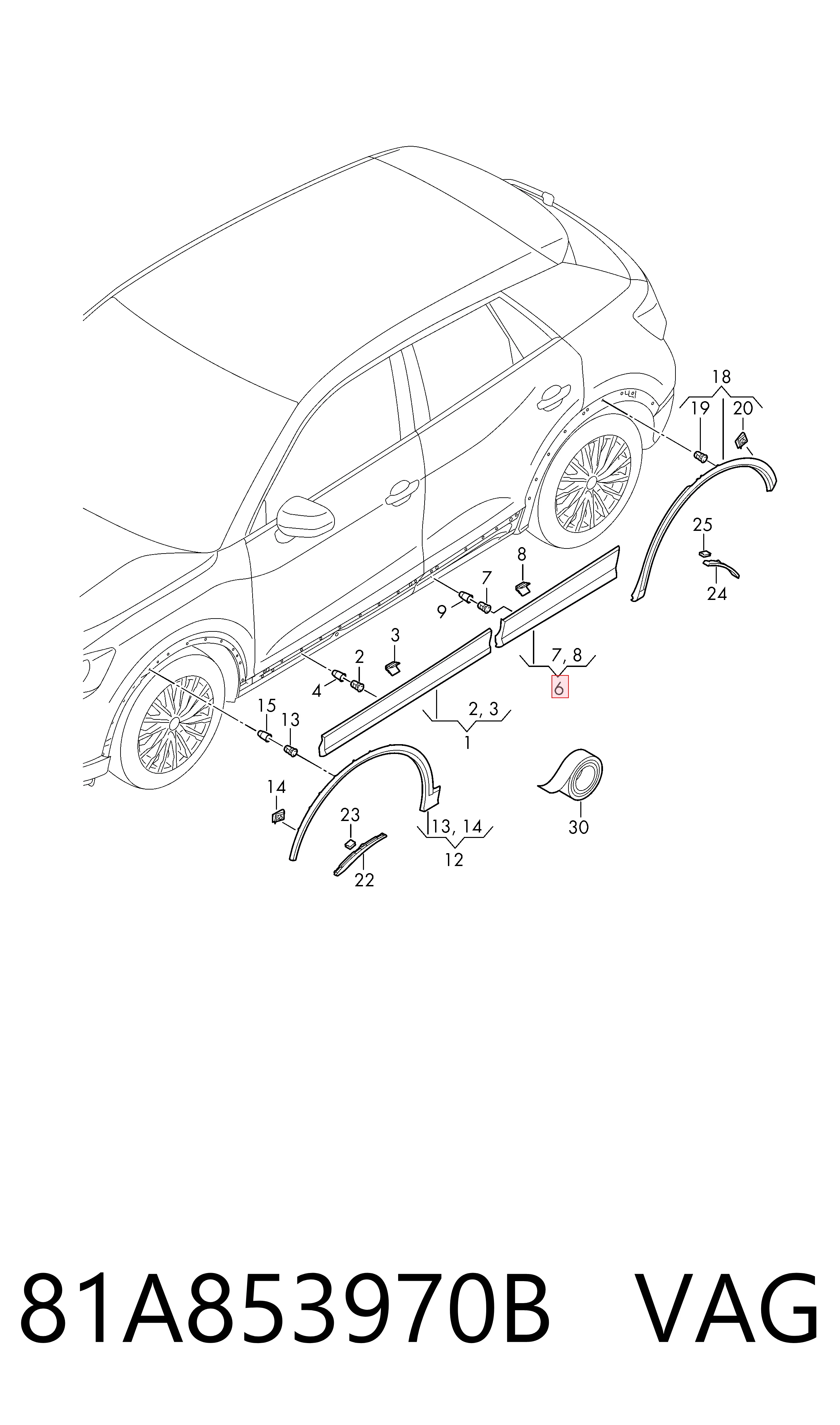 81A853970B VAG 
