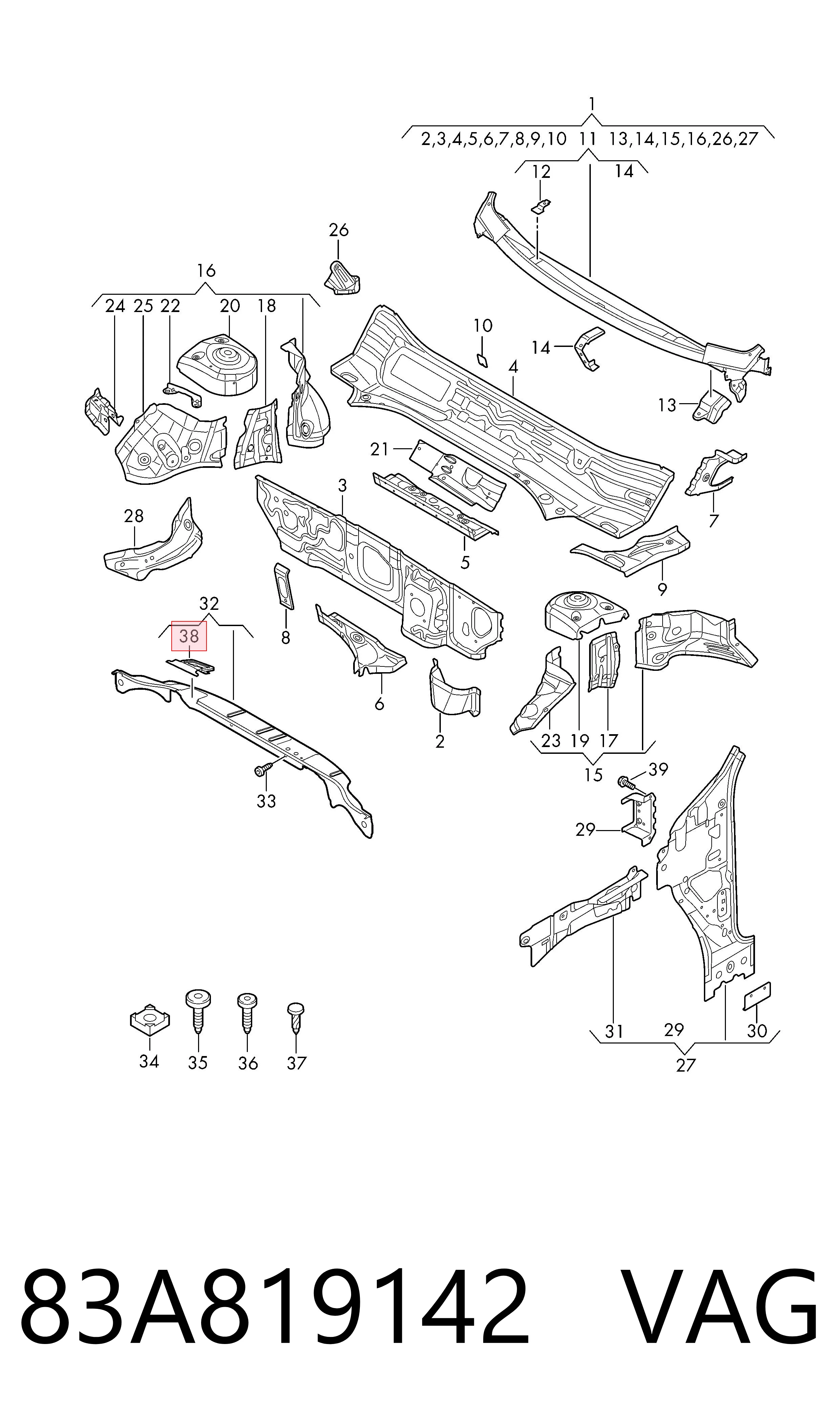 83A819142 VAG 