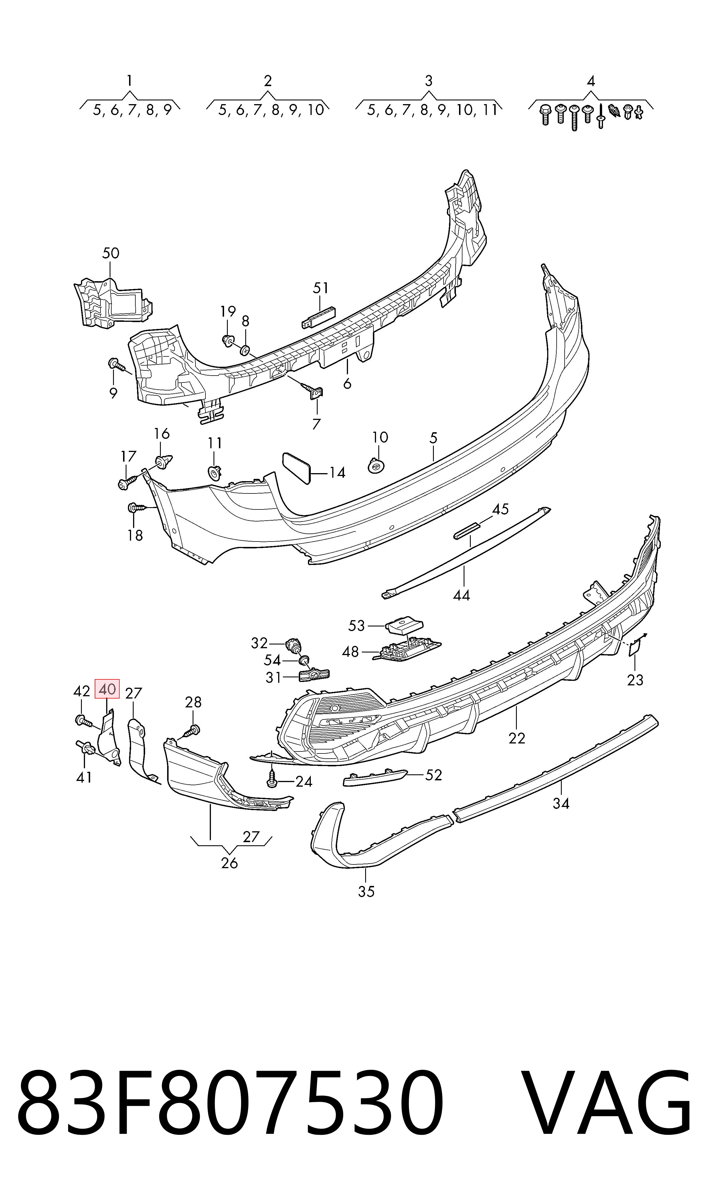  VAG 83F807530 ціна, від 50.71 USD