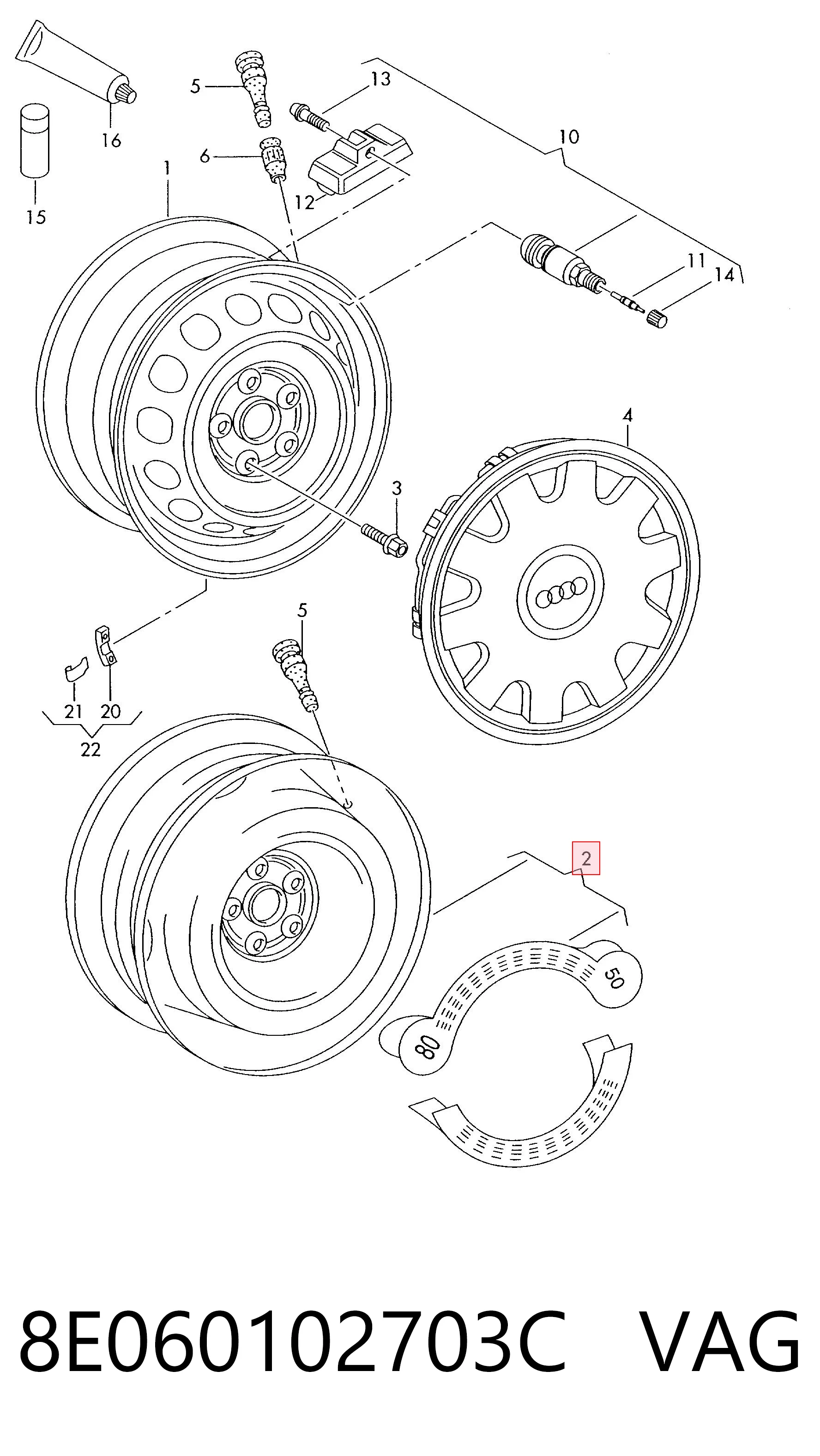 8E060102703C VAG