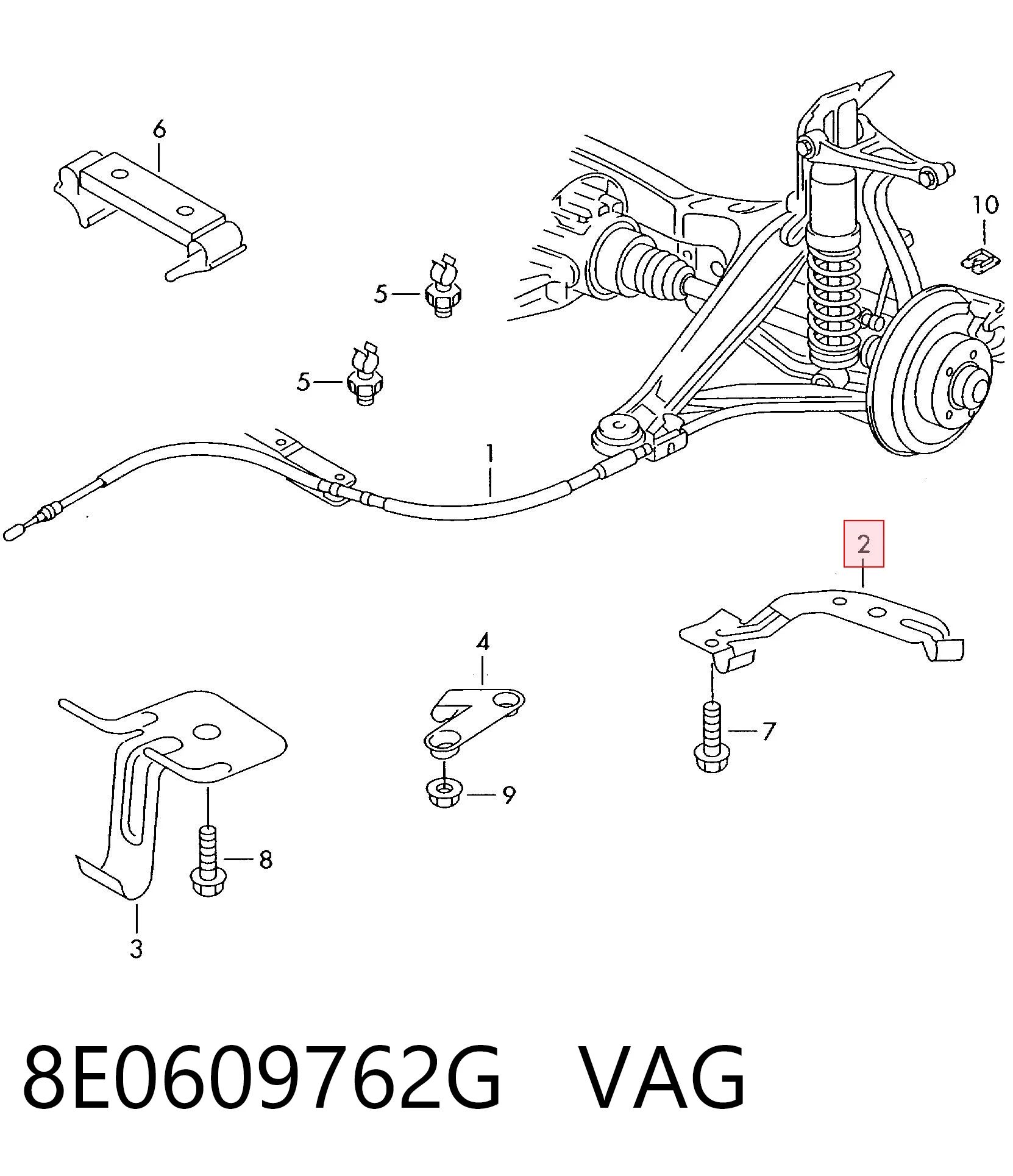 8E0609762G VAG 