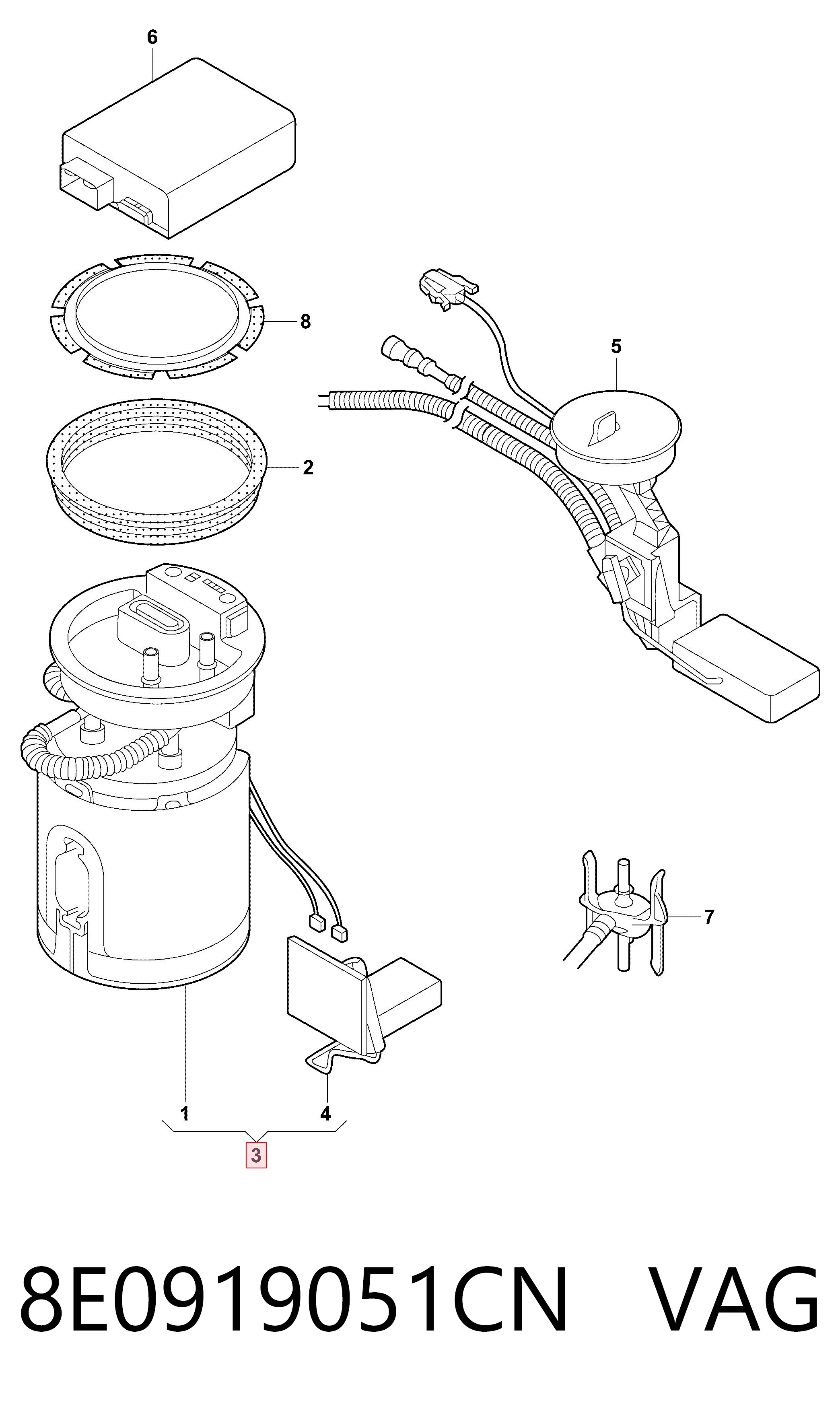 MAM00181M Magneti Marelli Електробензонасос