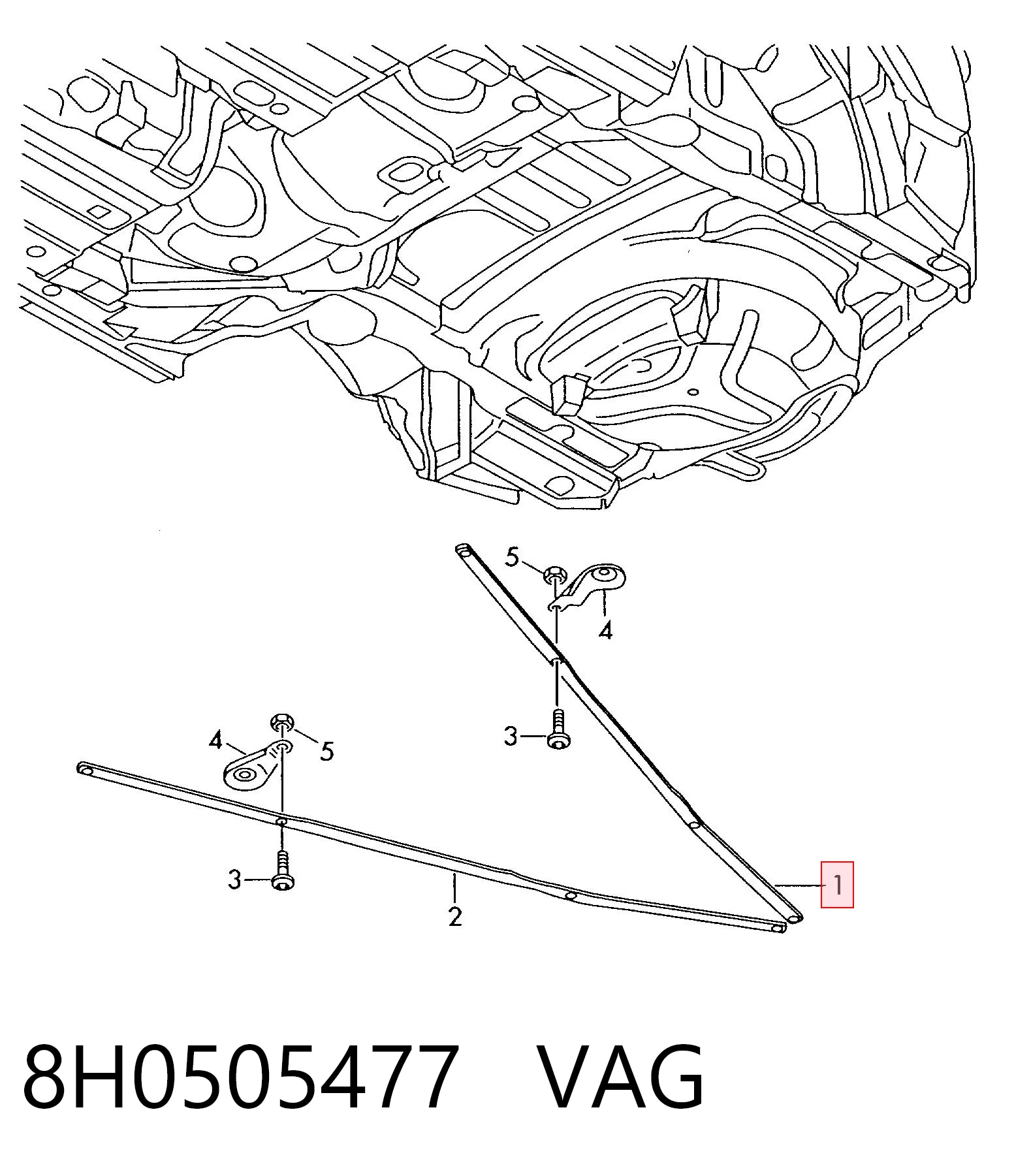 8H0505477 VAG