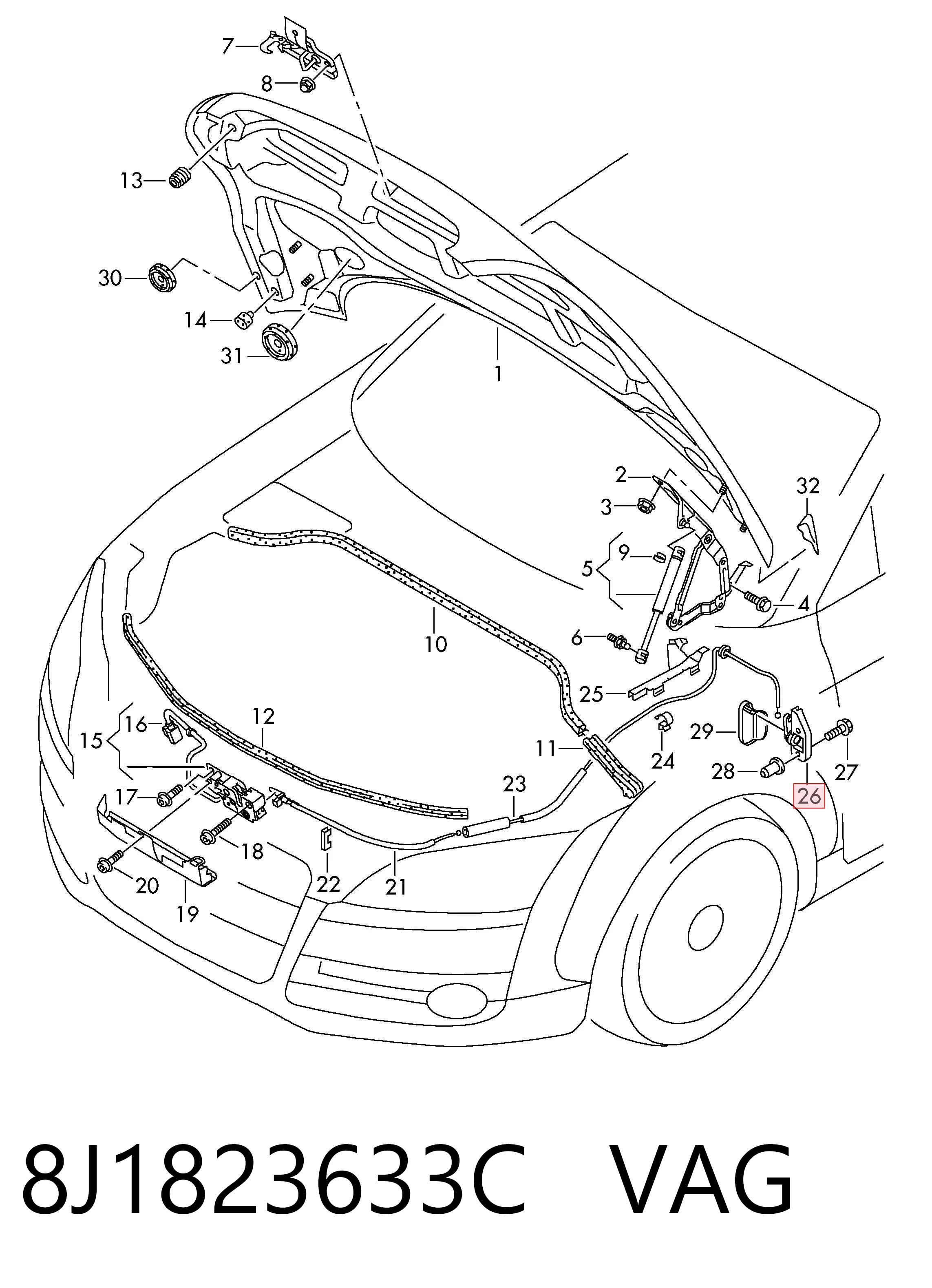 8J1823633C VAG 