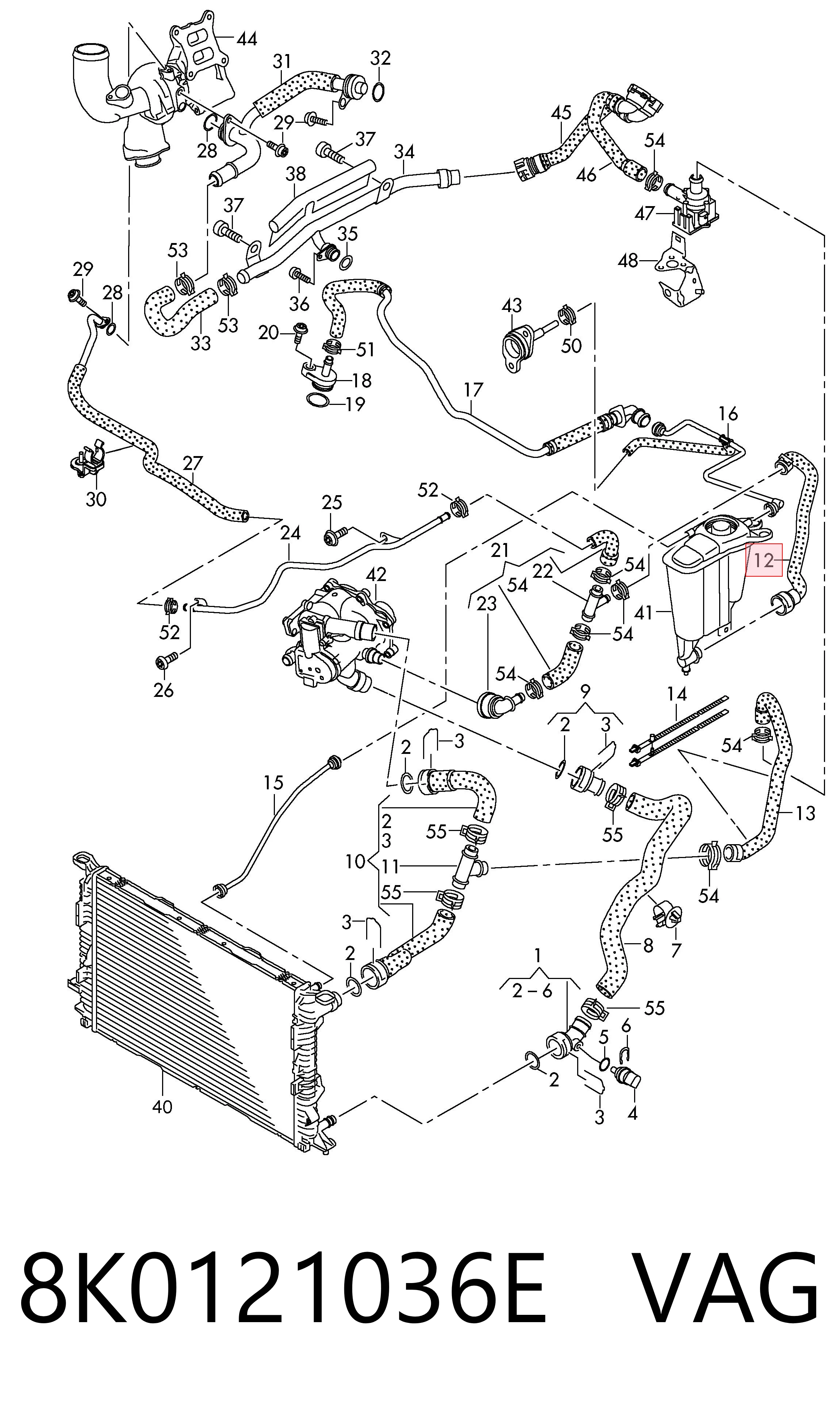  8K0121036E VAG