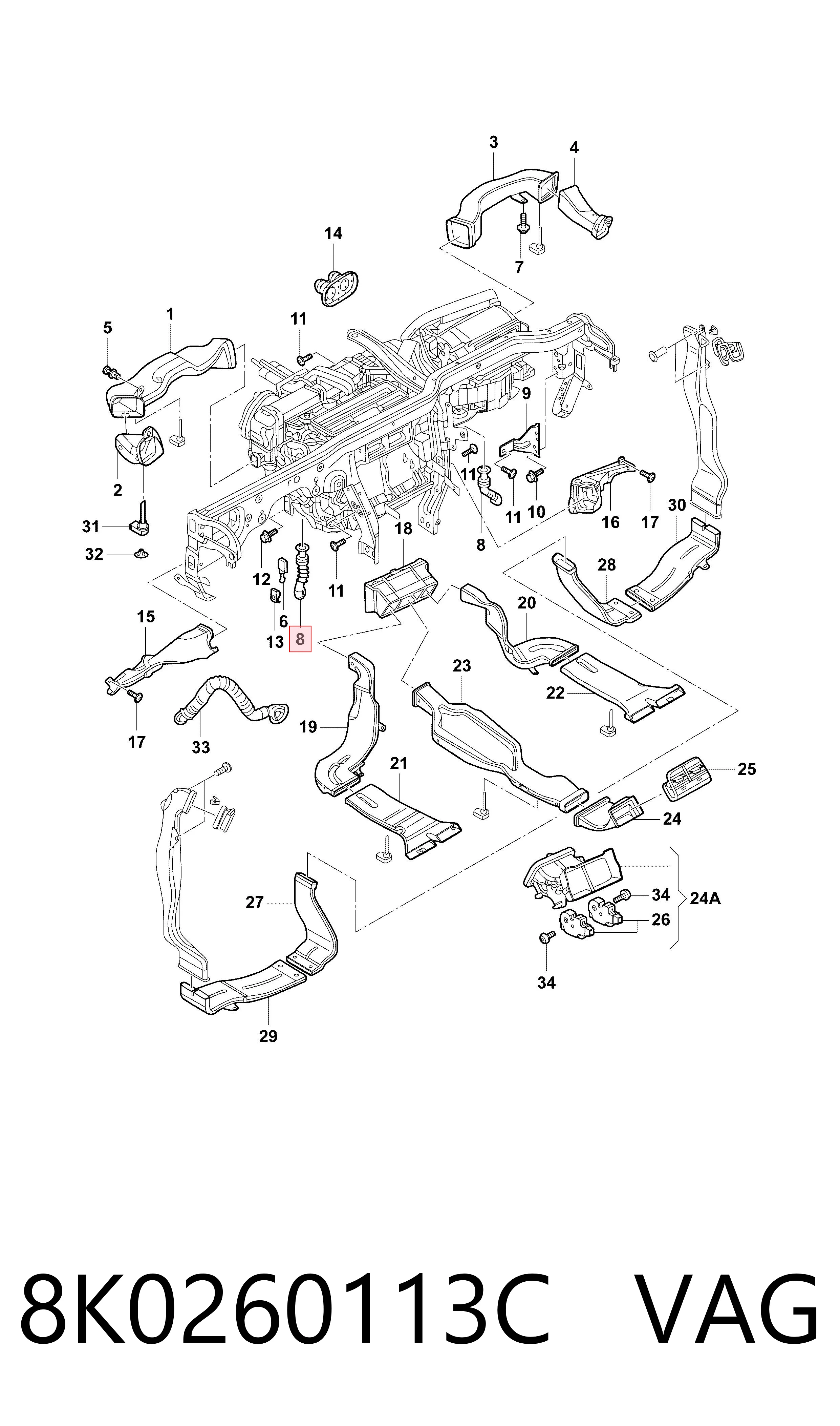 8K0260113C VAG 