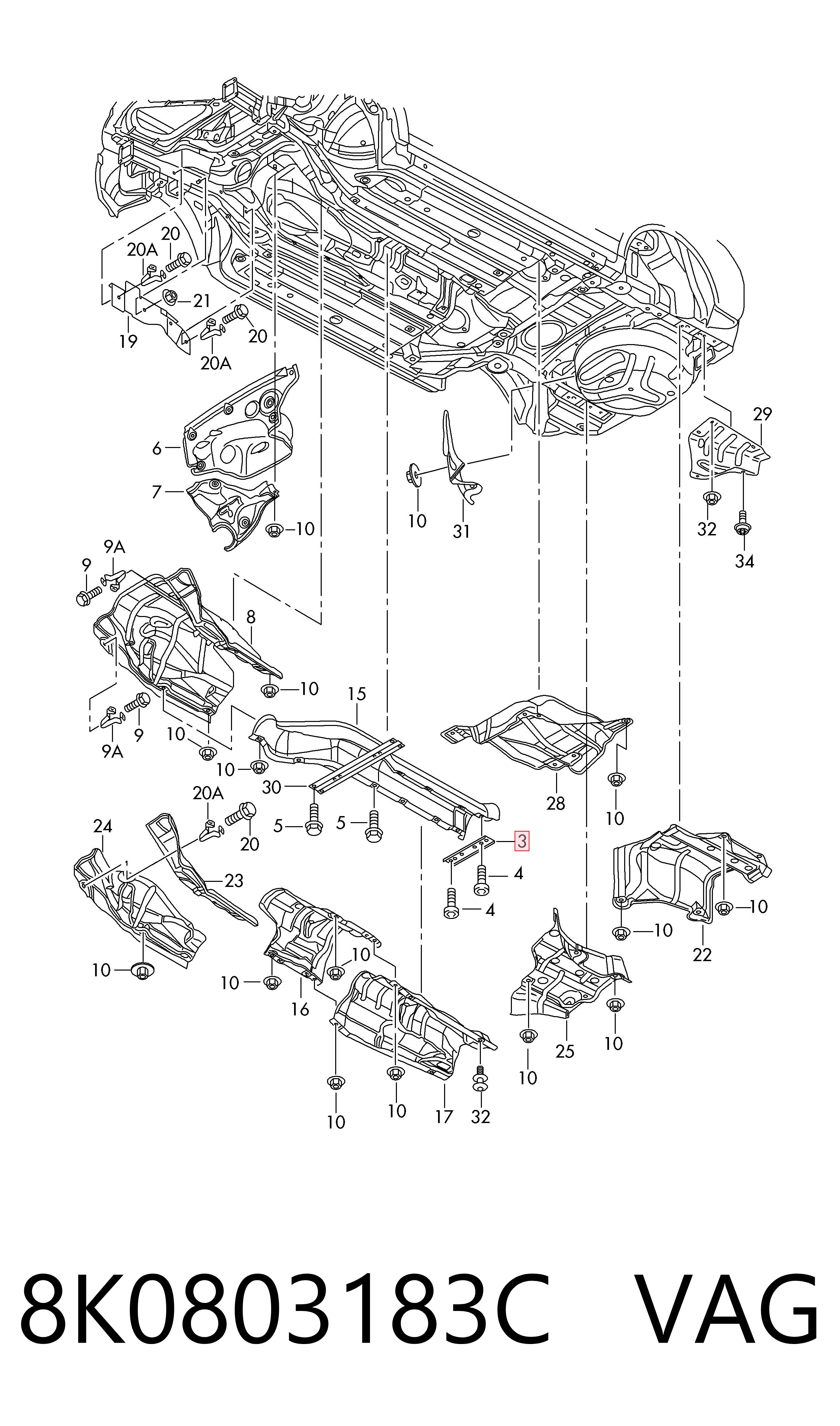 8K0803183C VAG 