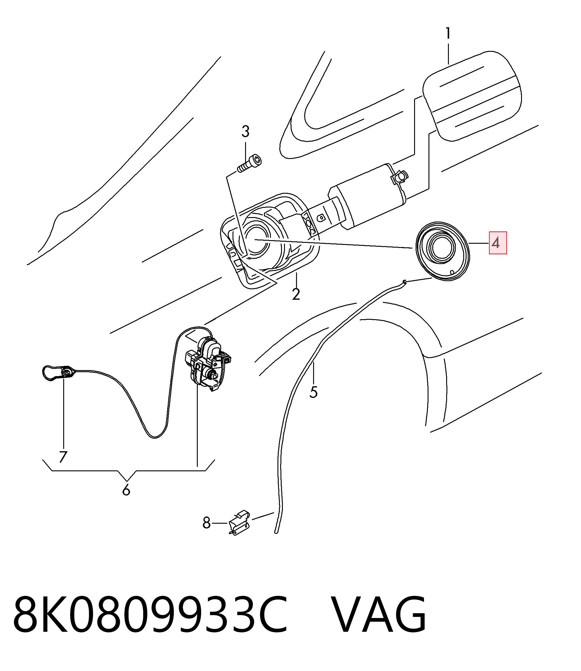 8K0809933C VAG 