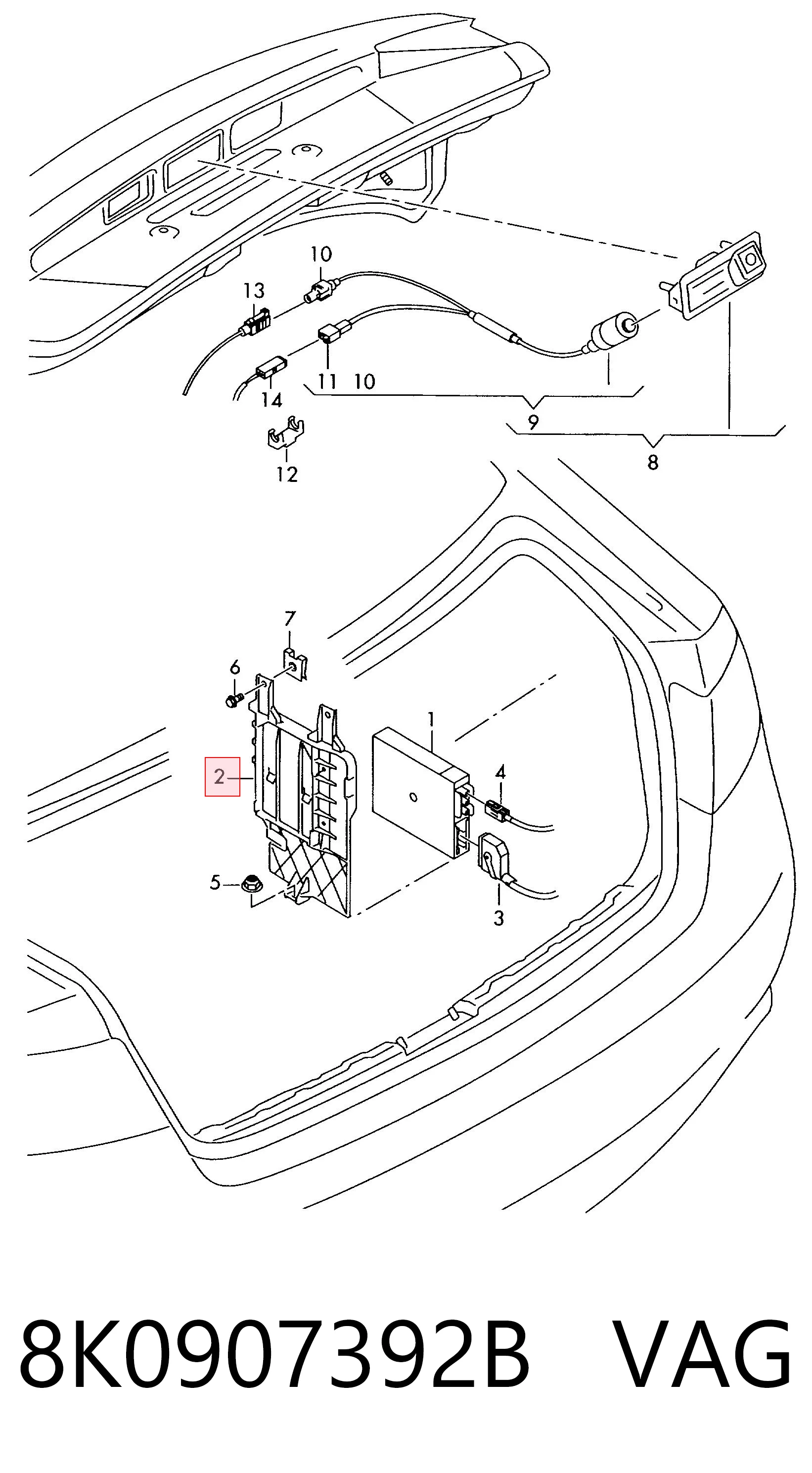 8K0907392B VAG 