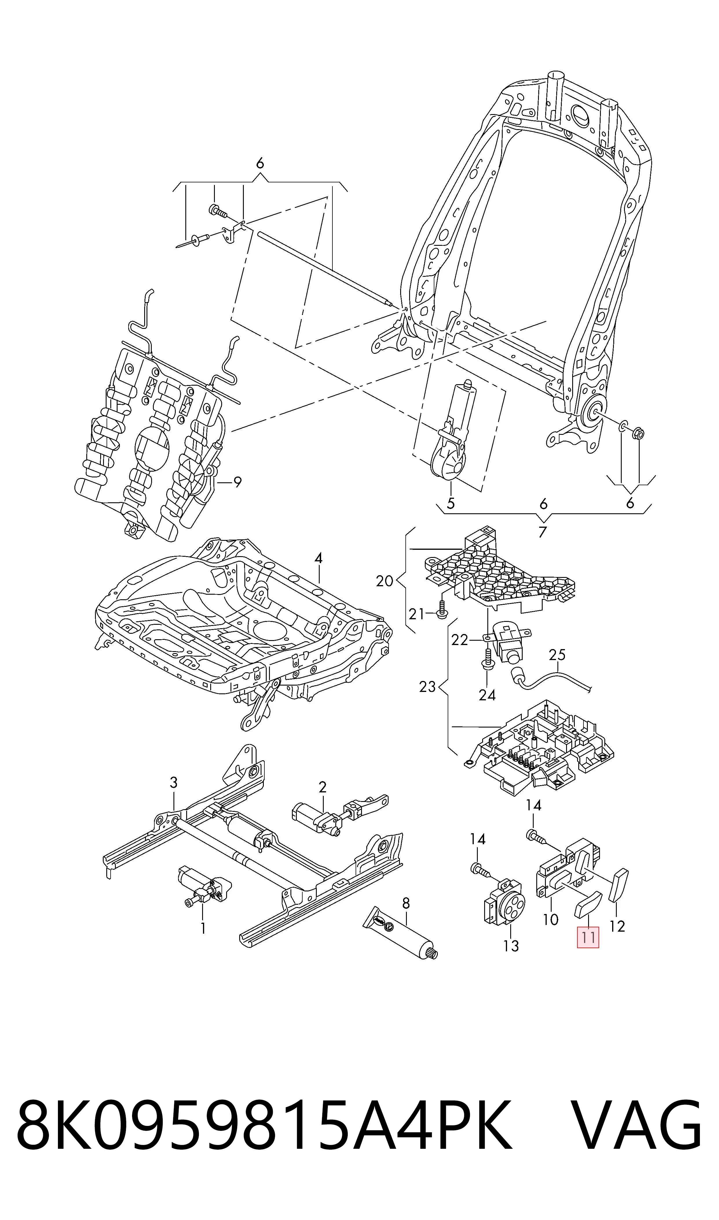 8K0959815A4PK VAG 