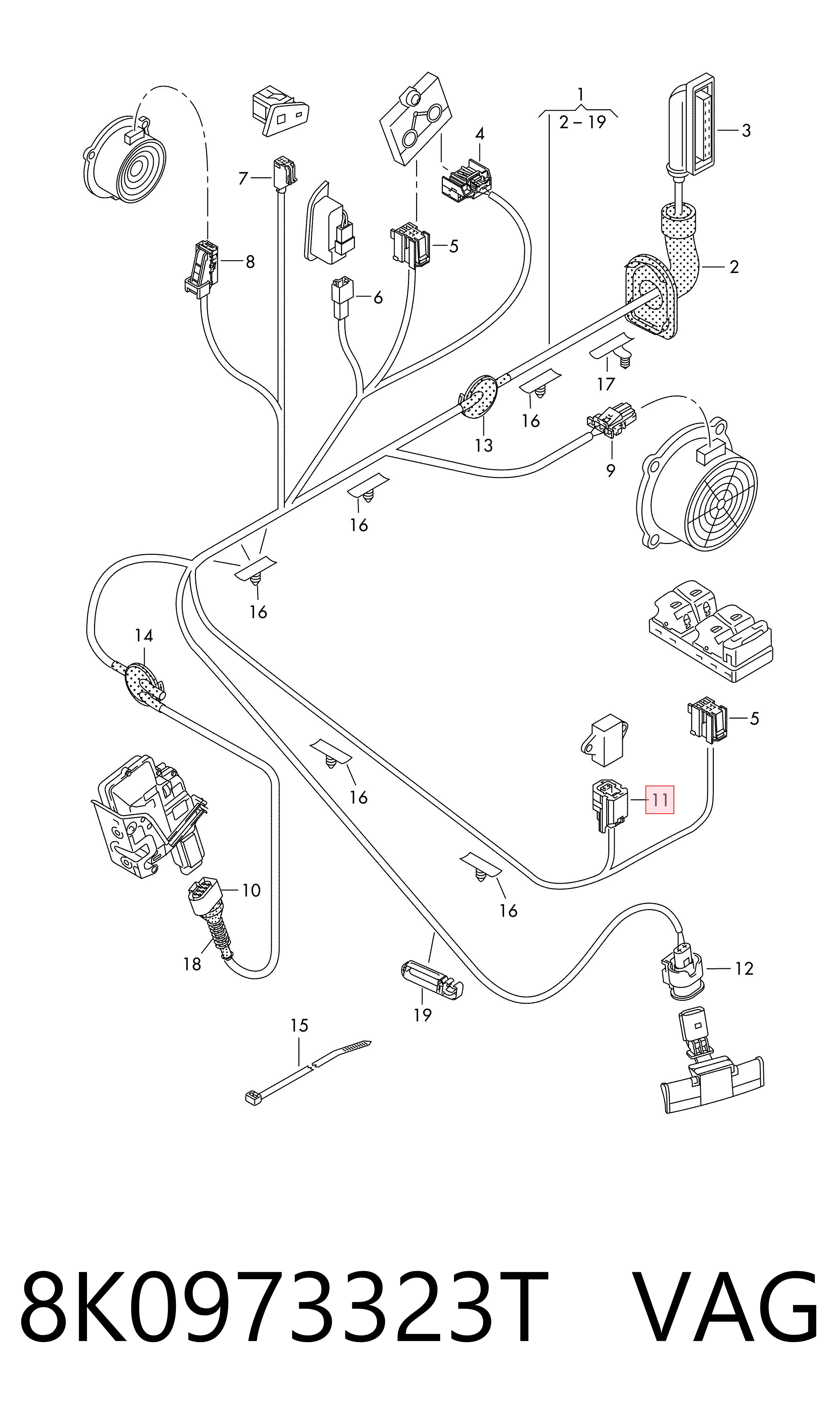 8K0973323T VAG 