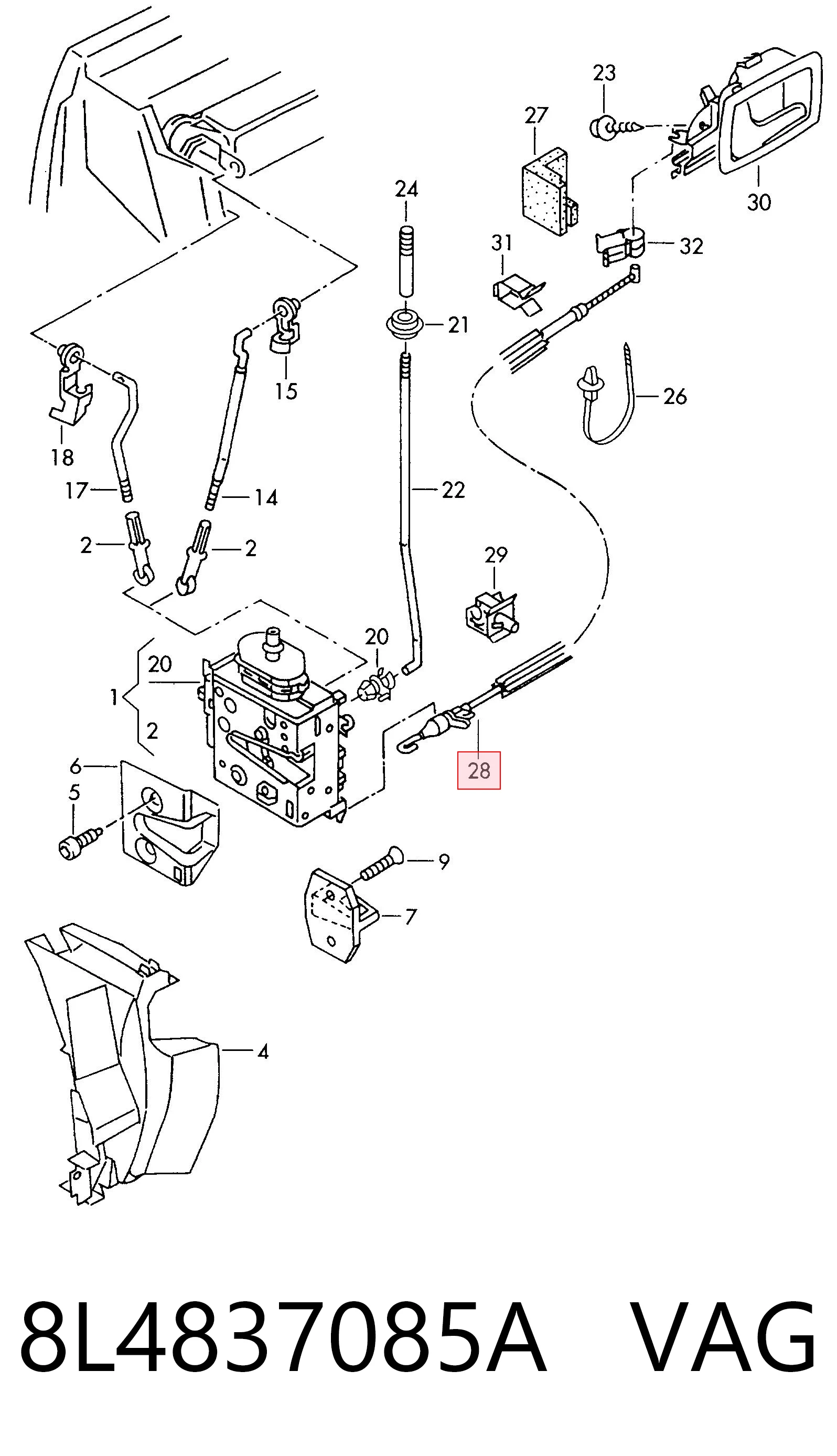 8L4837085A VAG