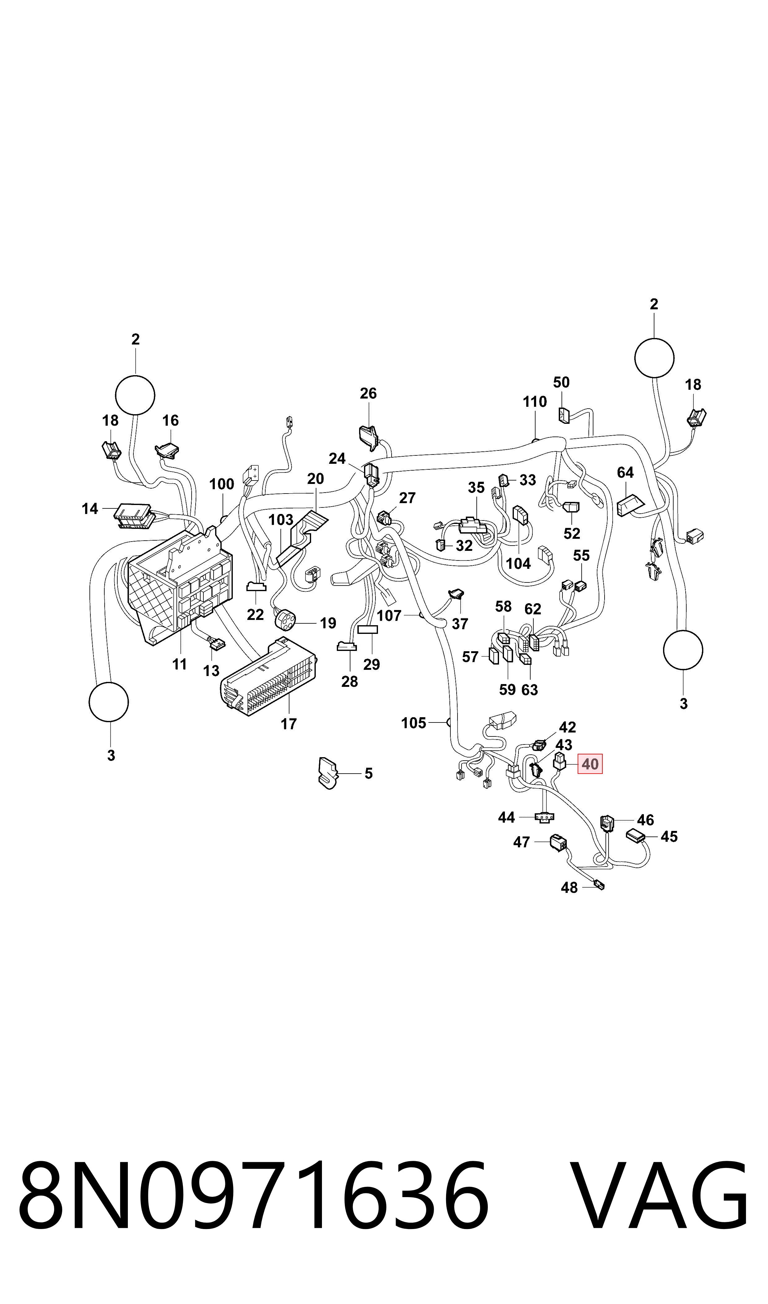 8N0971636 VAG 