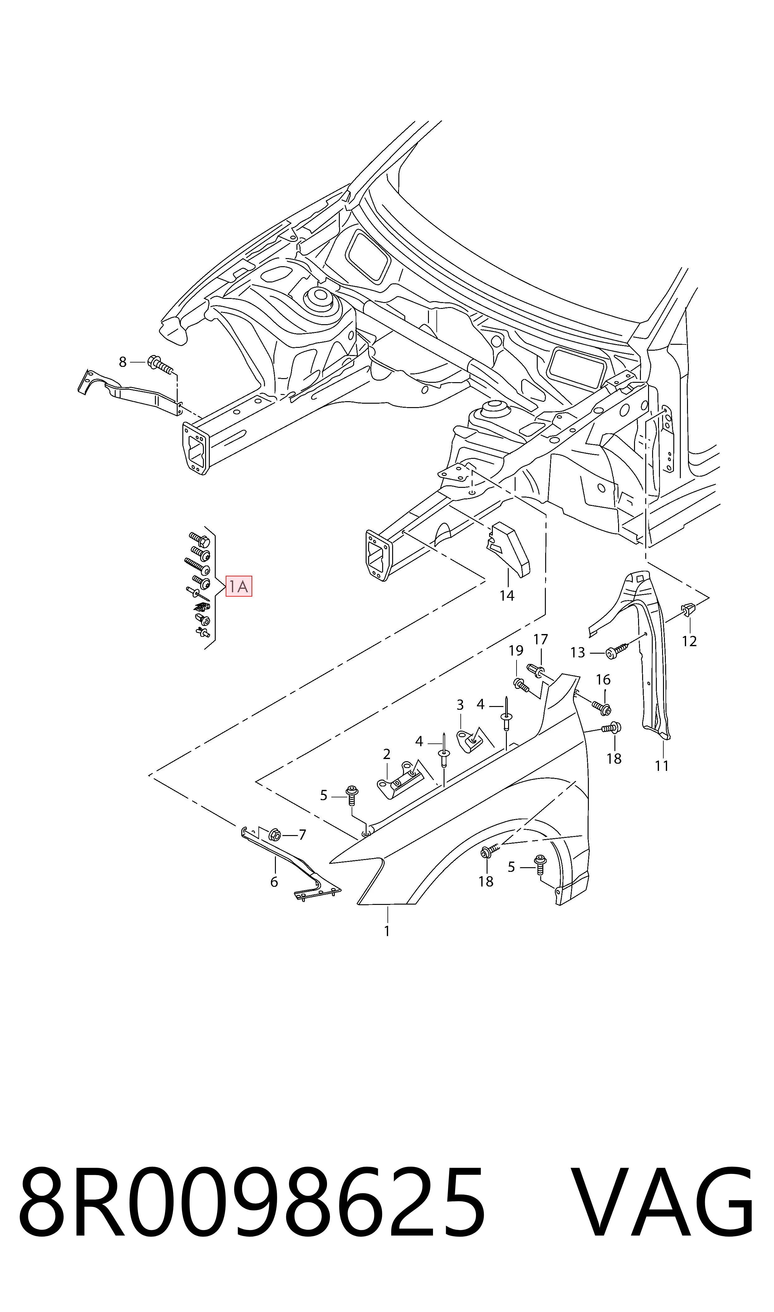 8R0098625 VAG 