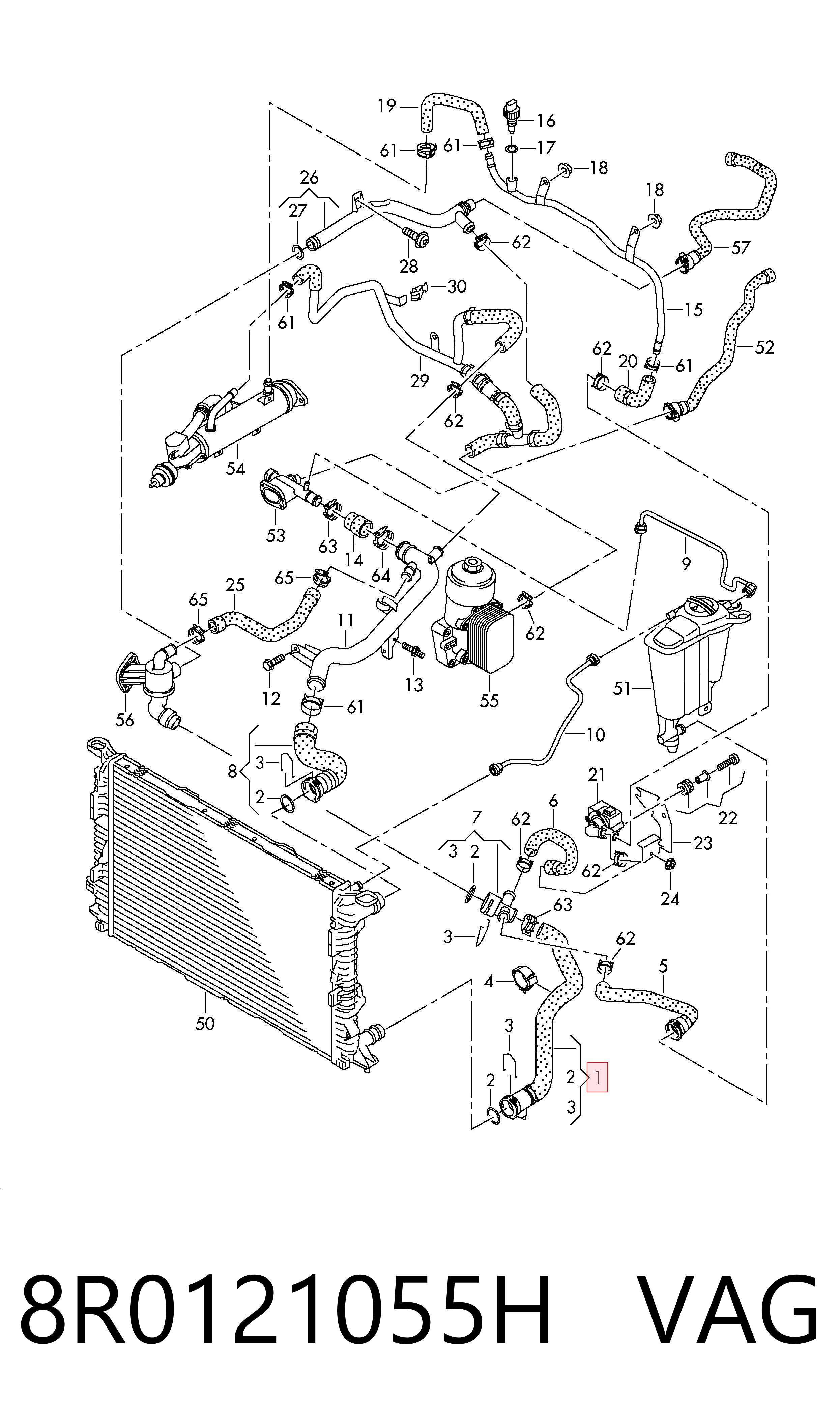 8R0121055H VAG 