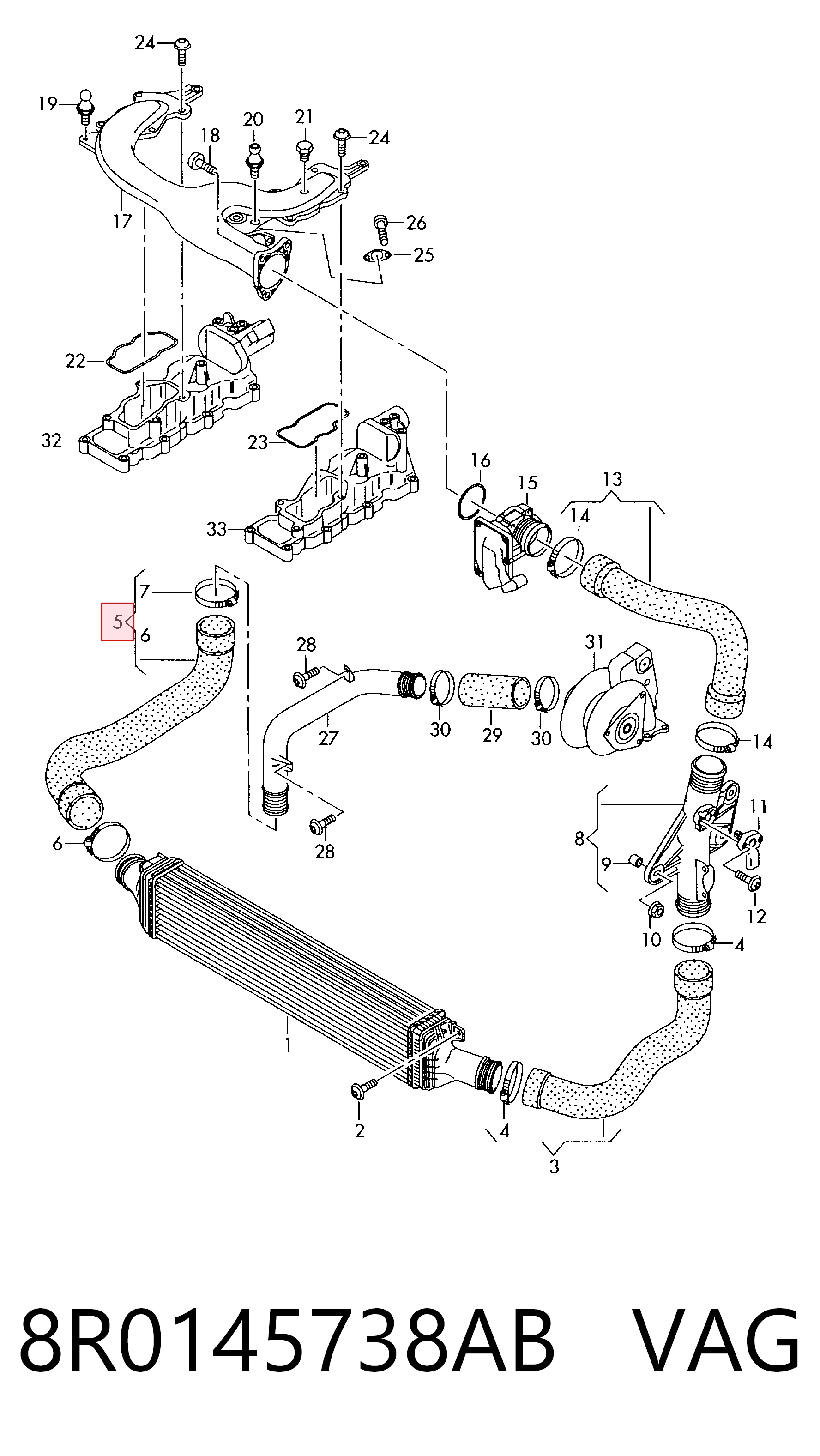 8R0145738AB VAG 