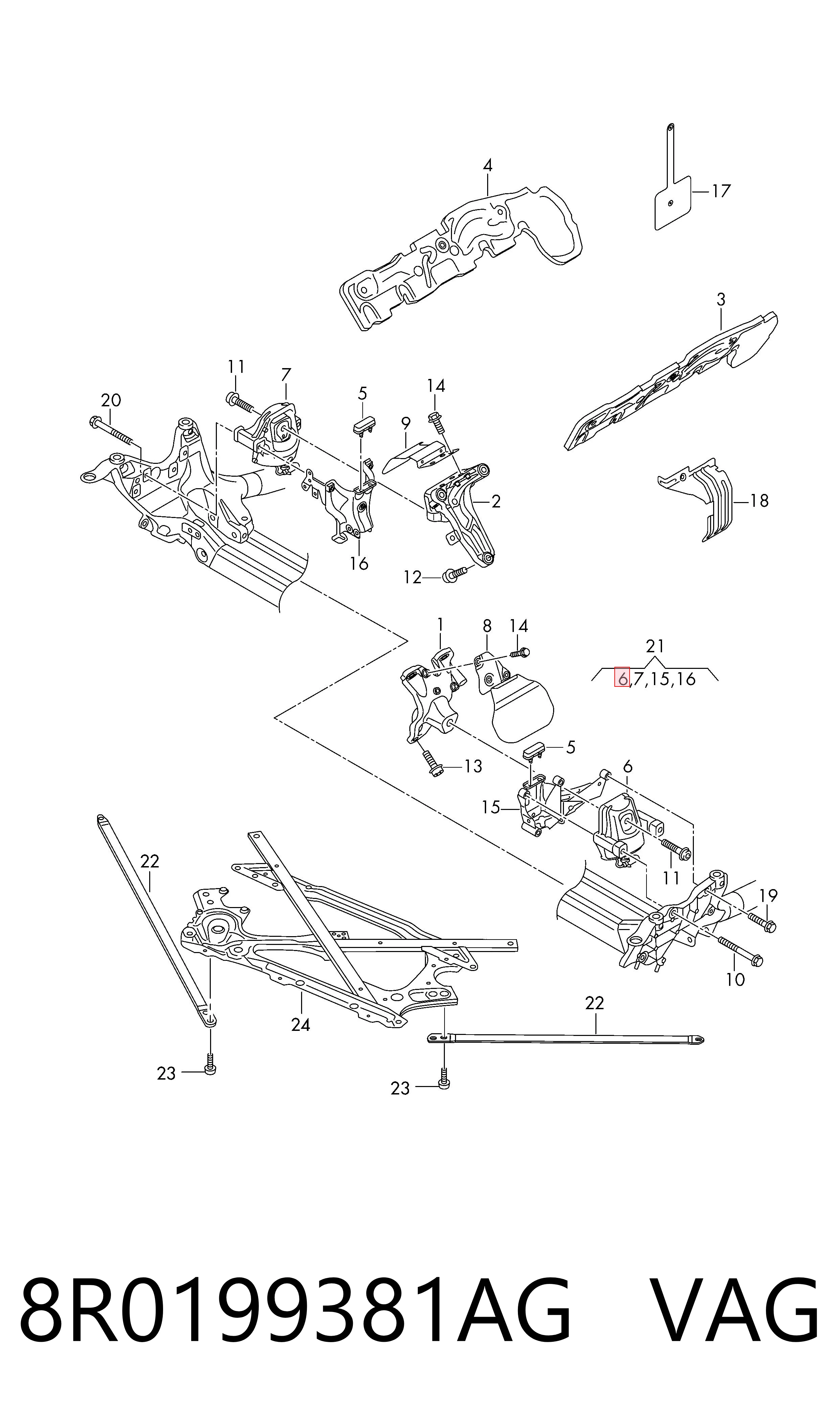8R0199381AG VAG 