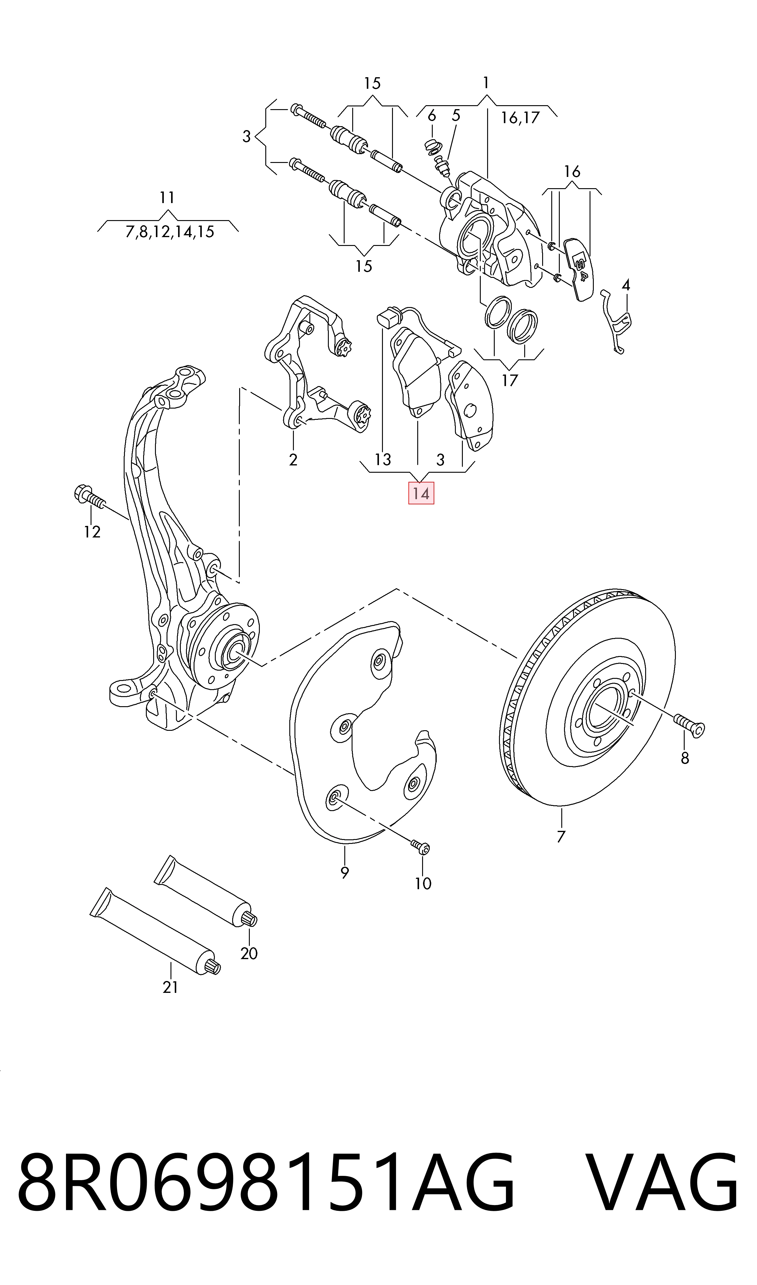 Тормозні колодки VALEO 302496