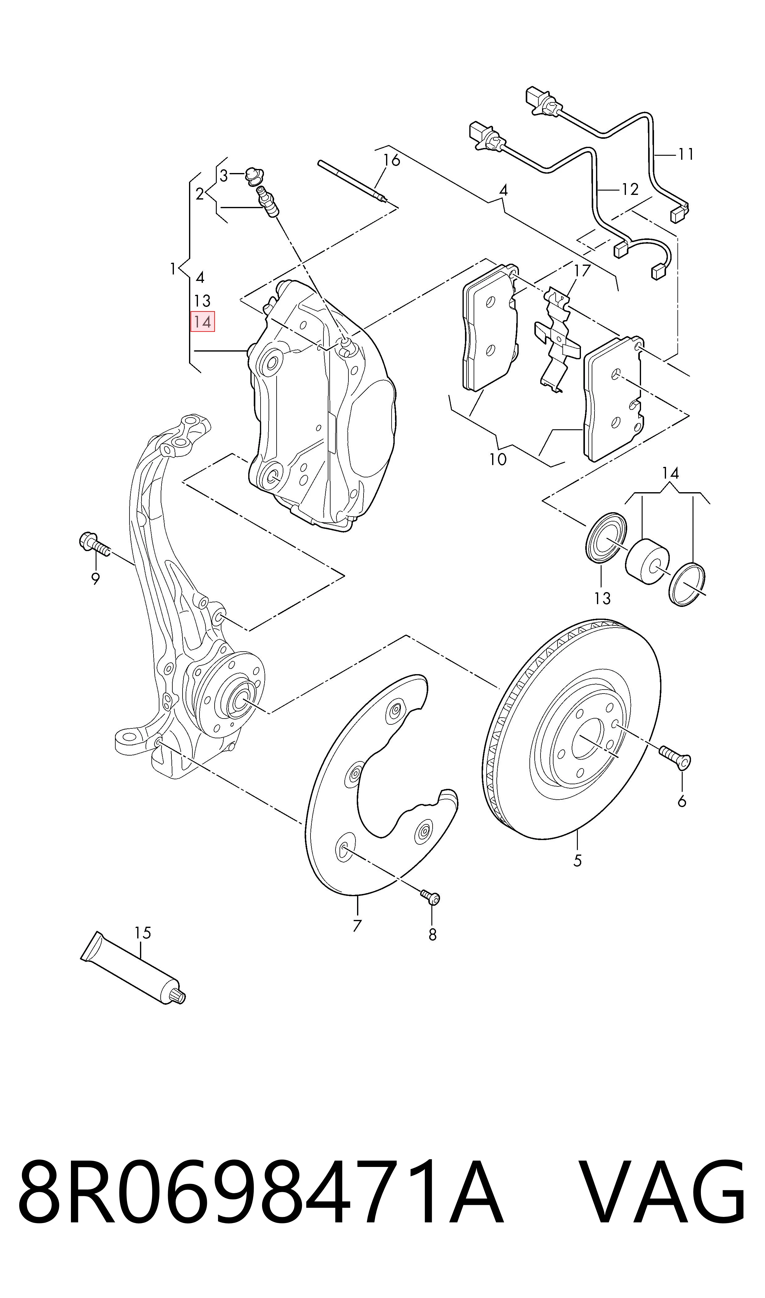 8R0698471A VAG 