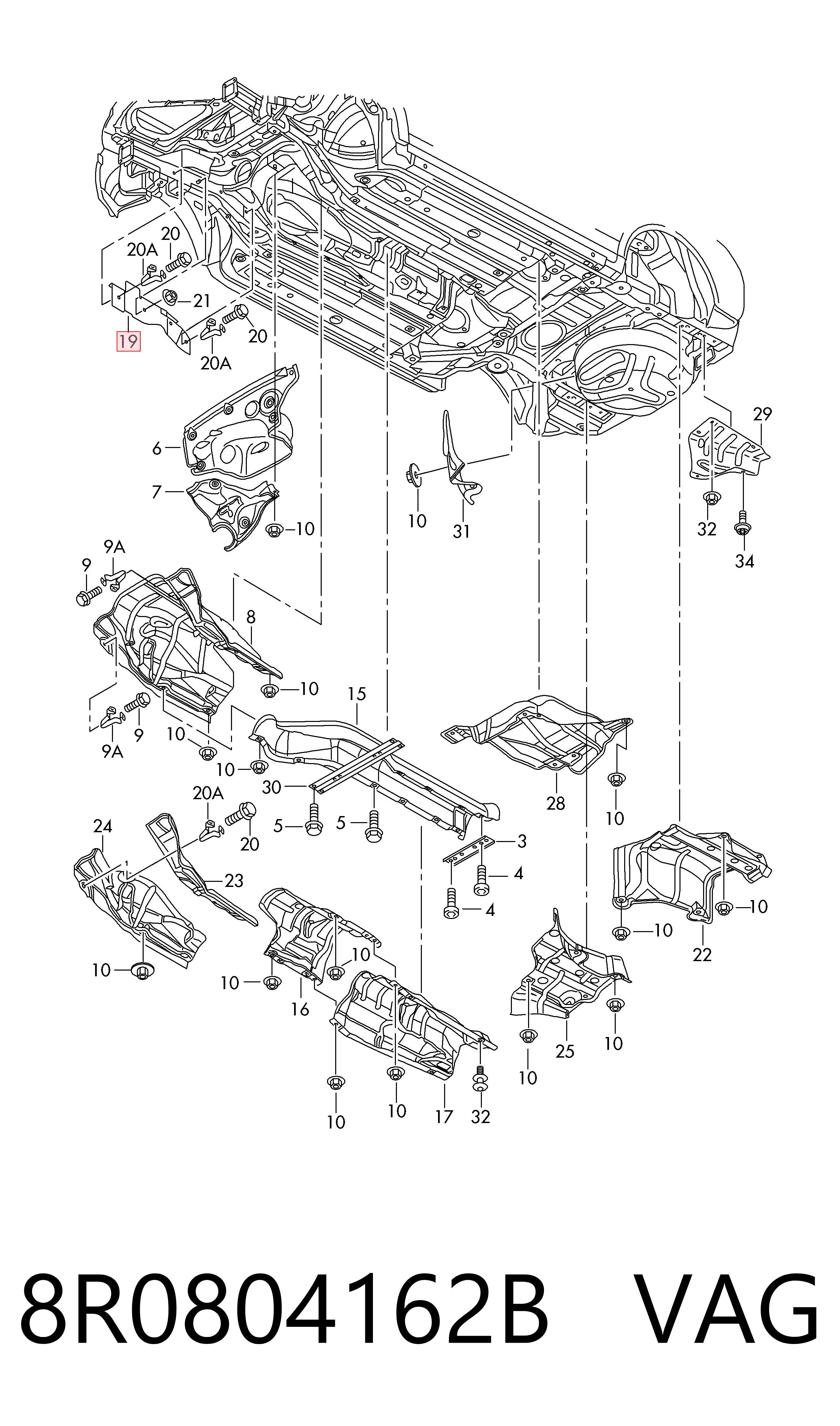 8R0804162B VAG 