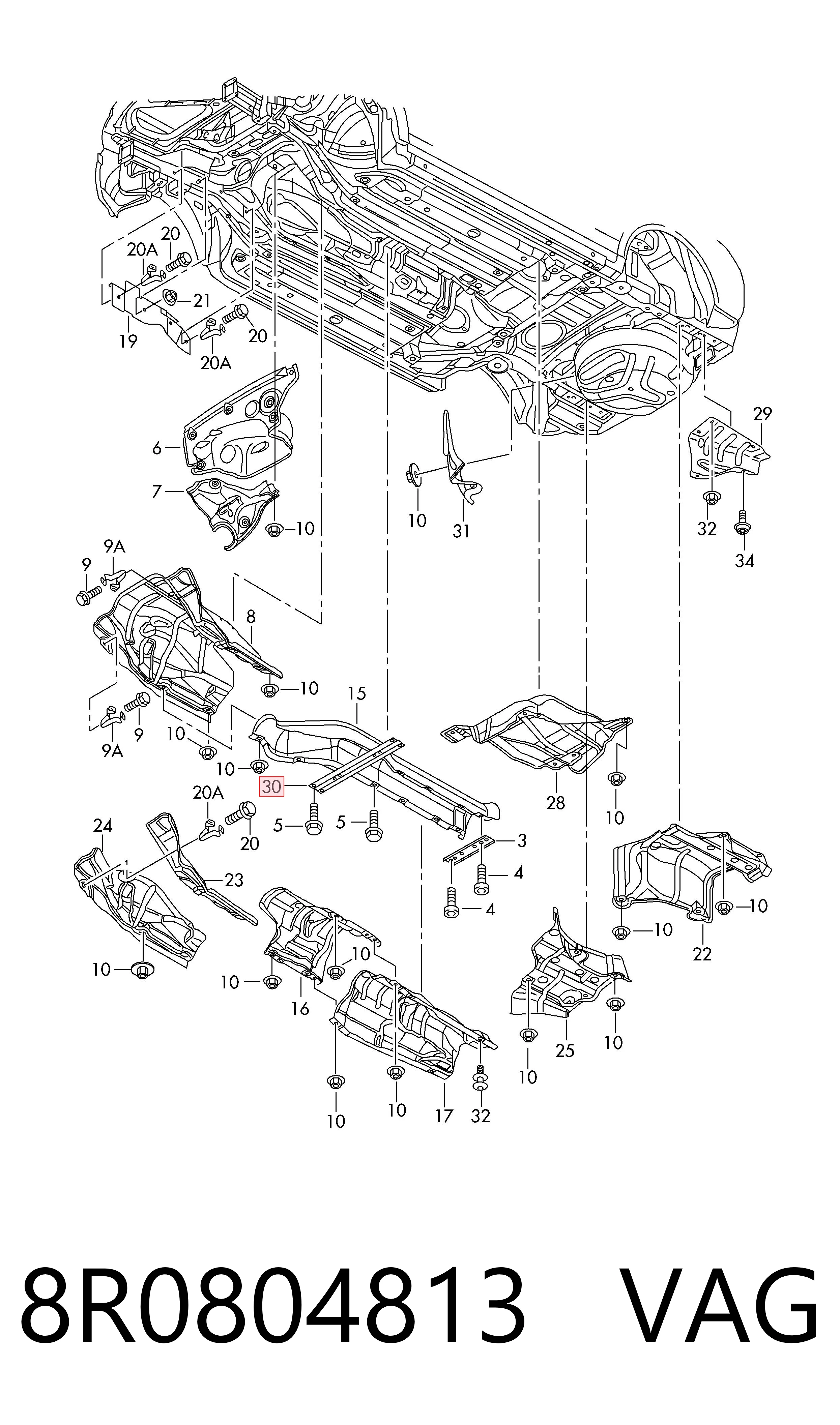 8R0804813 VAG 