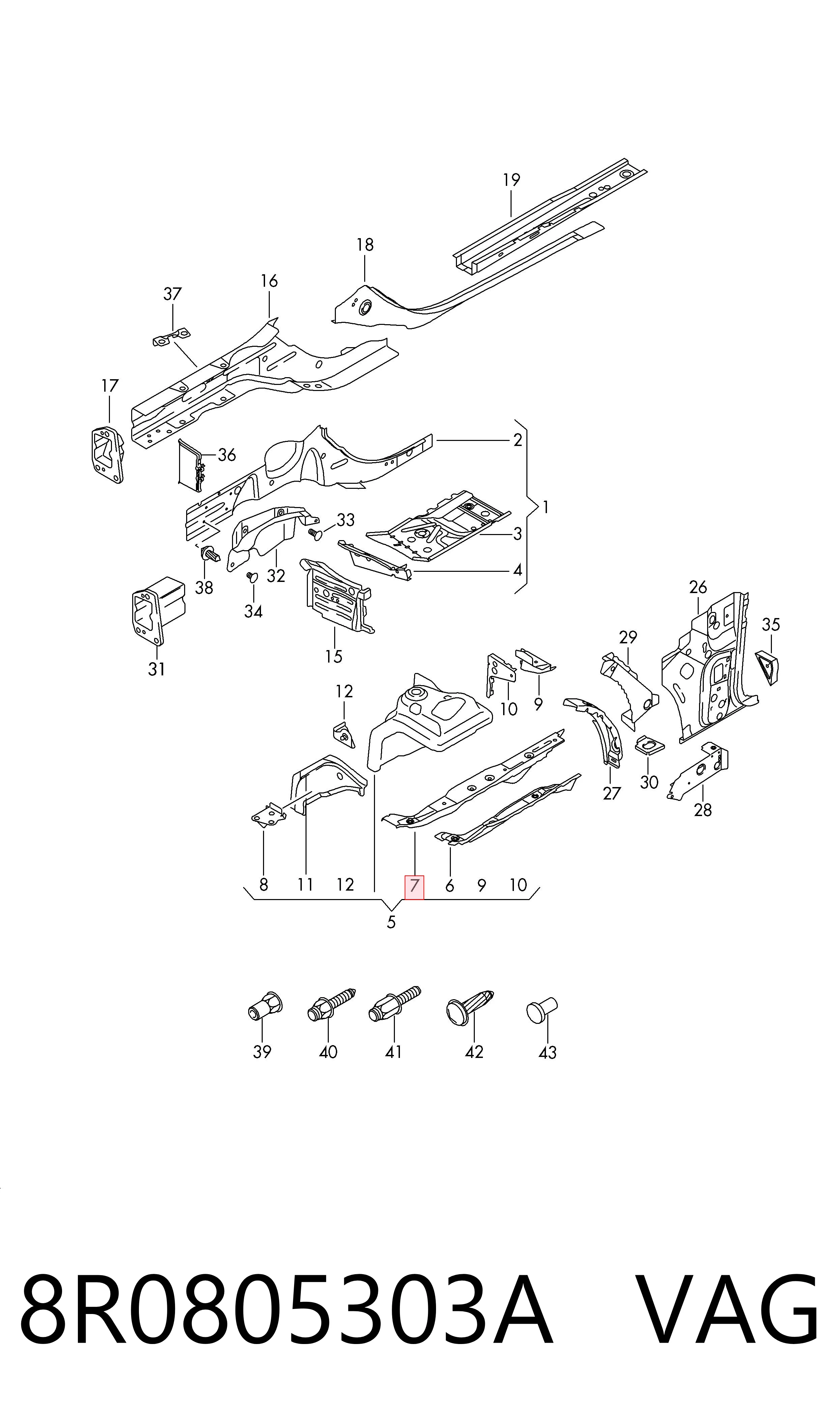 8R0805303A VAG 