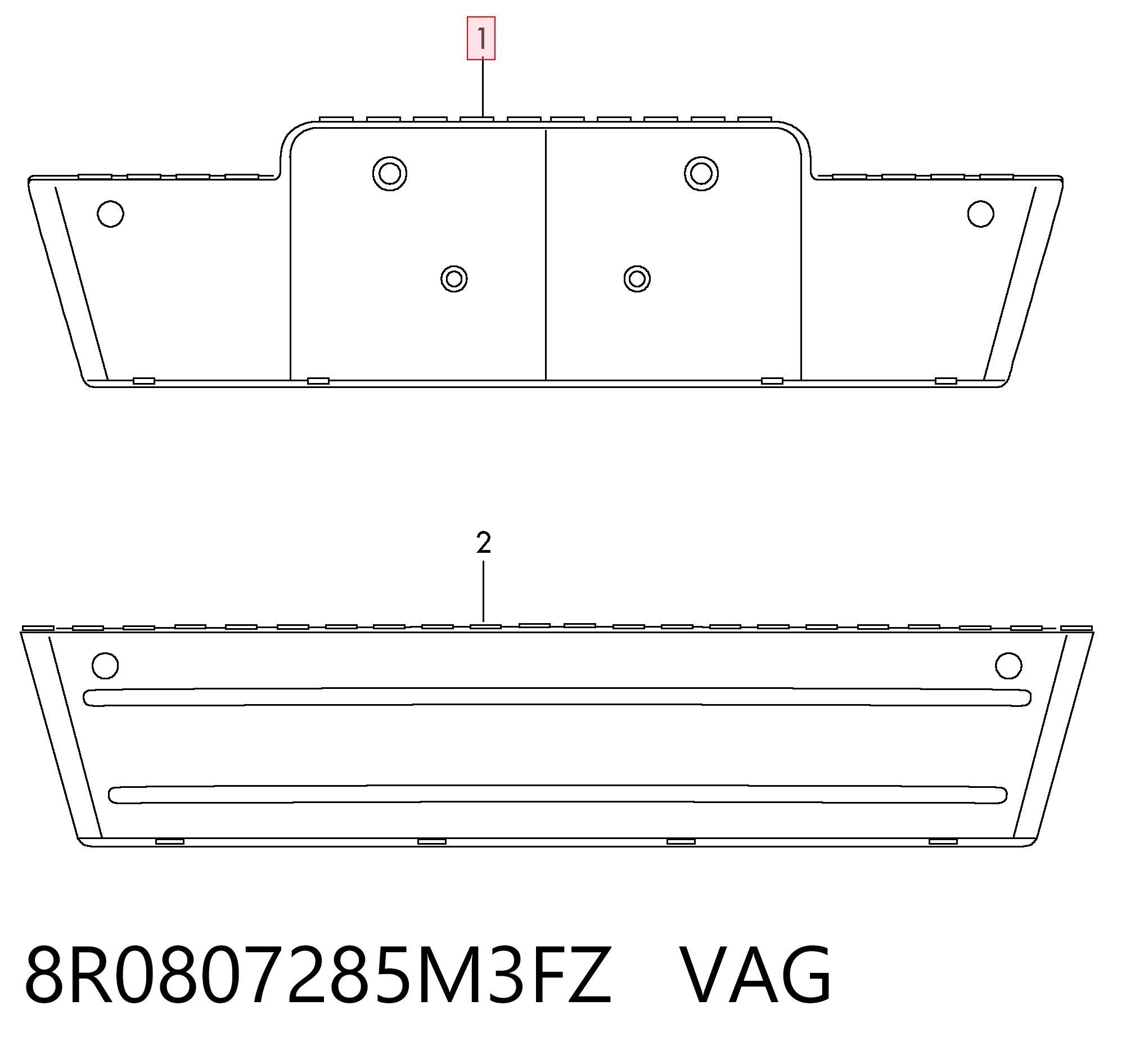 8R0807285M3FZ VAG 