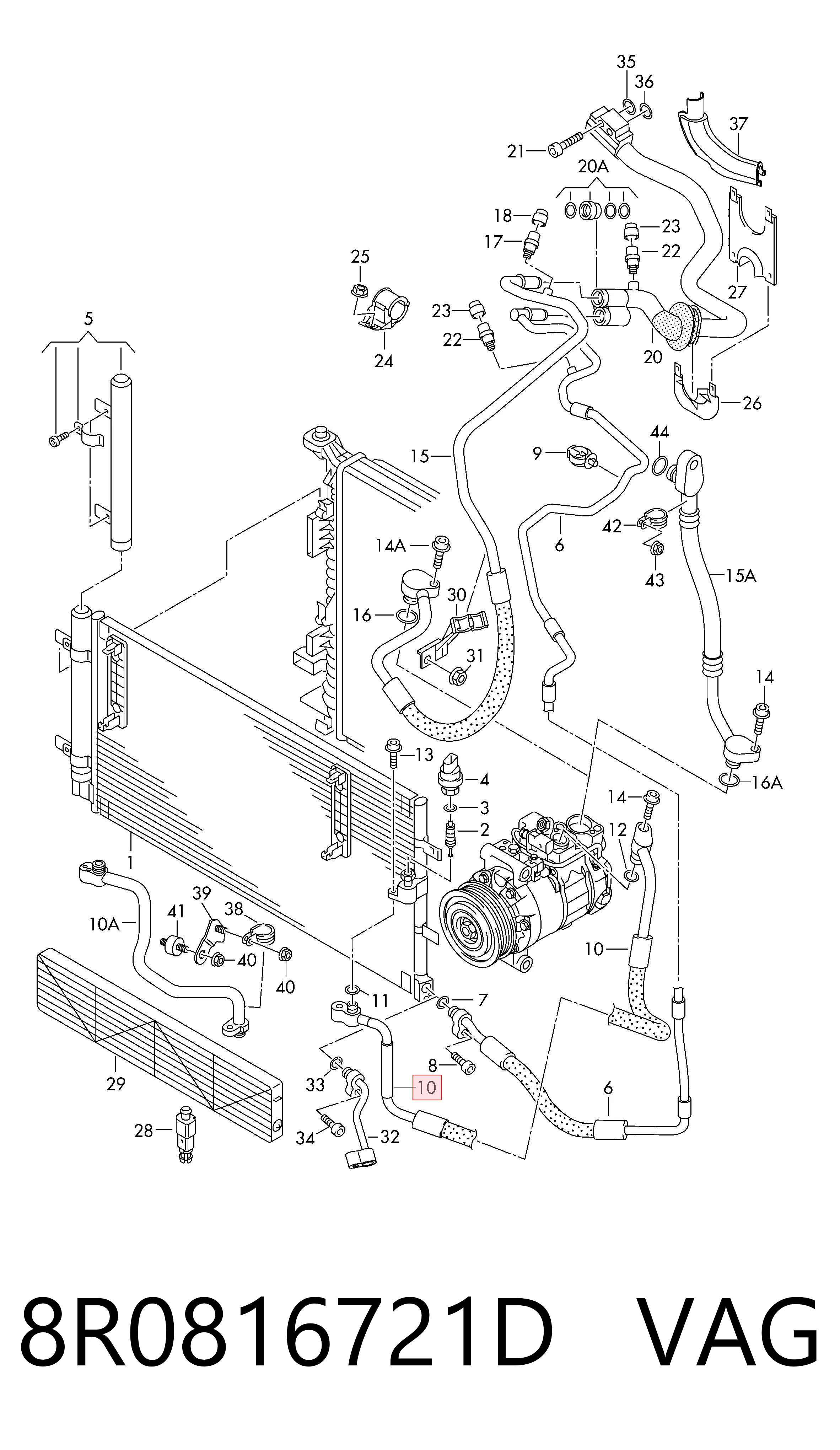 8R0816721D VAG 