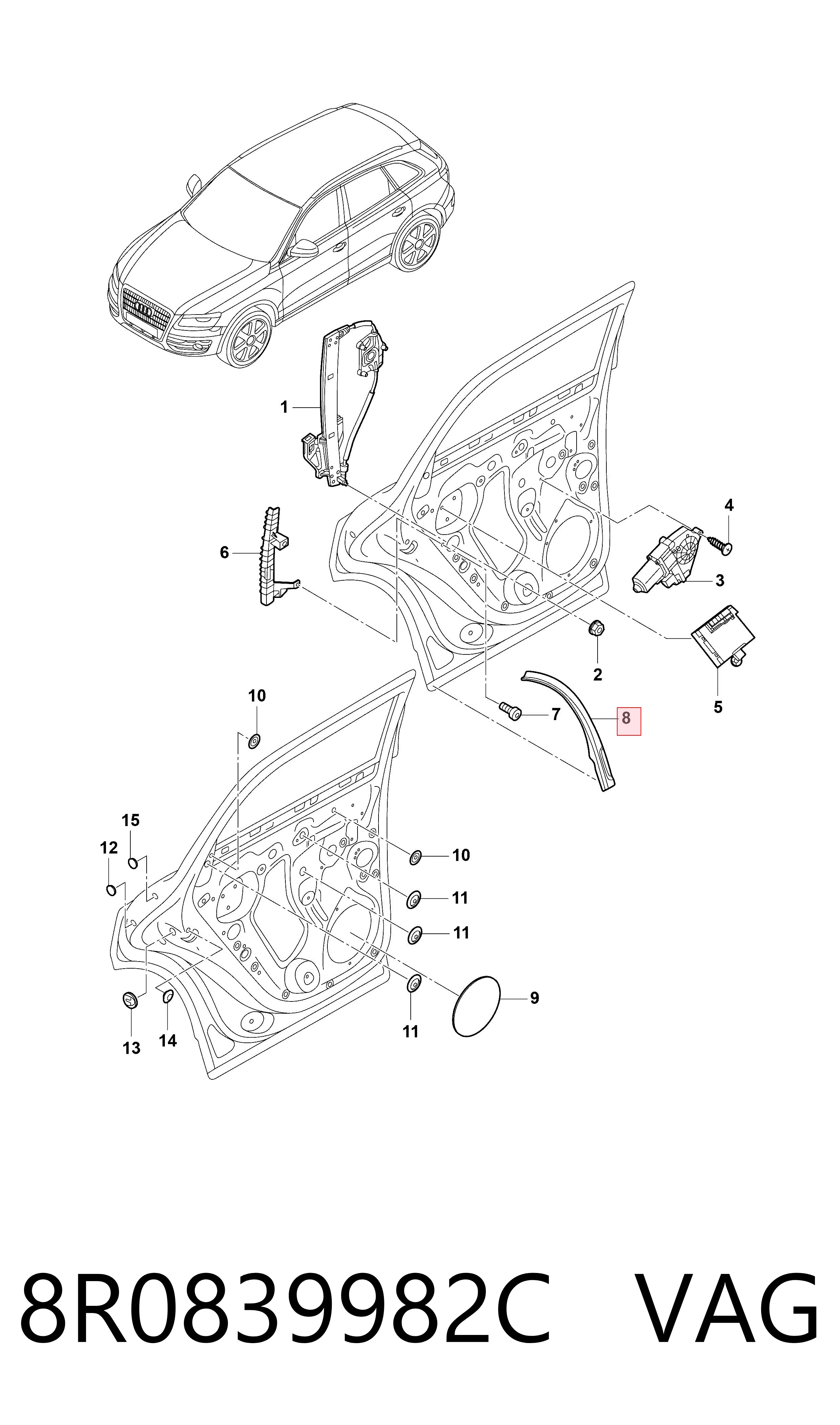 8R0839982C VAG 