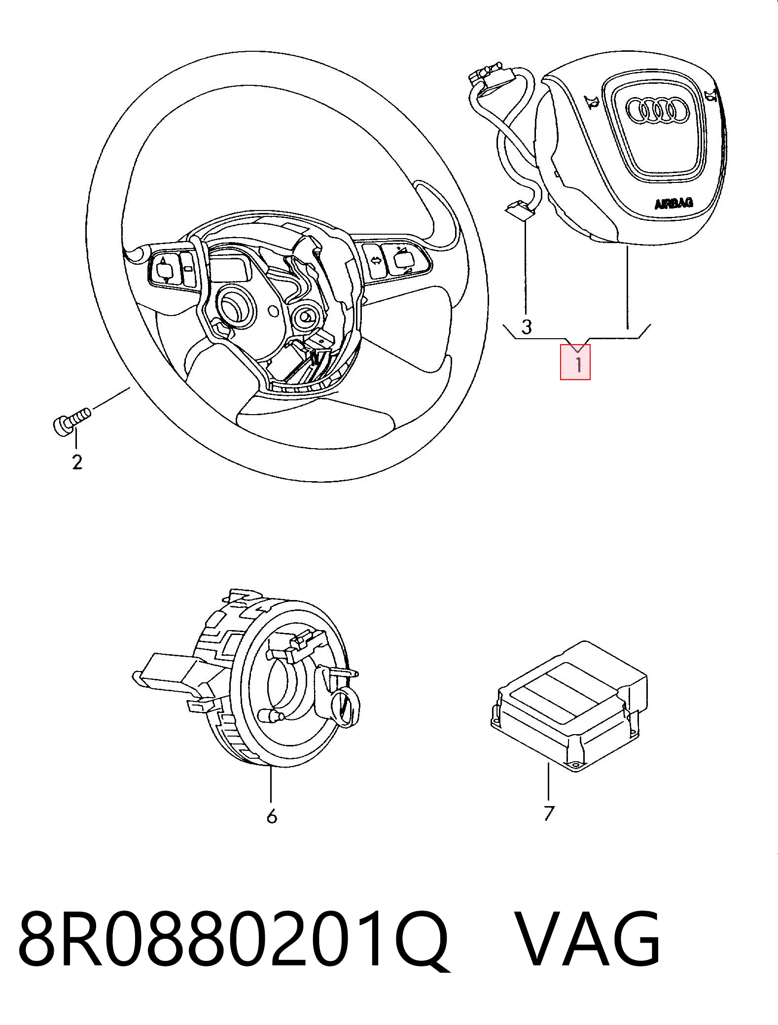 8R0880201Q VAG