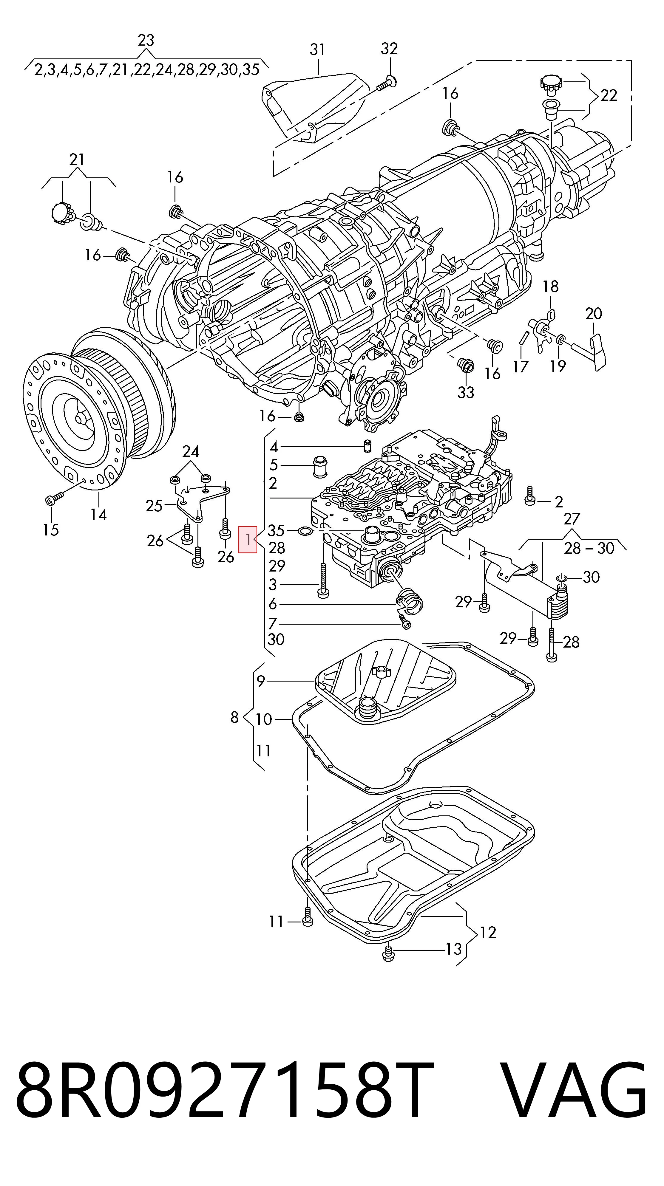 8R0927158T VAG