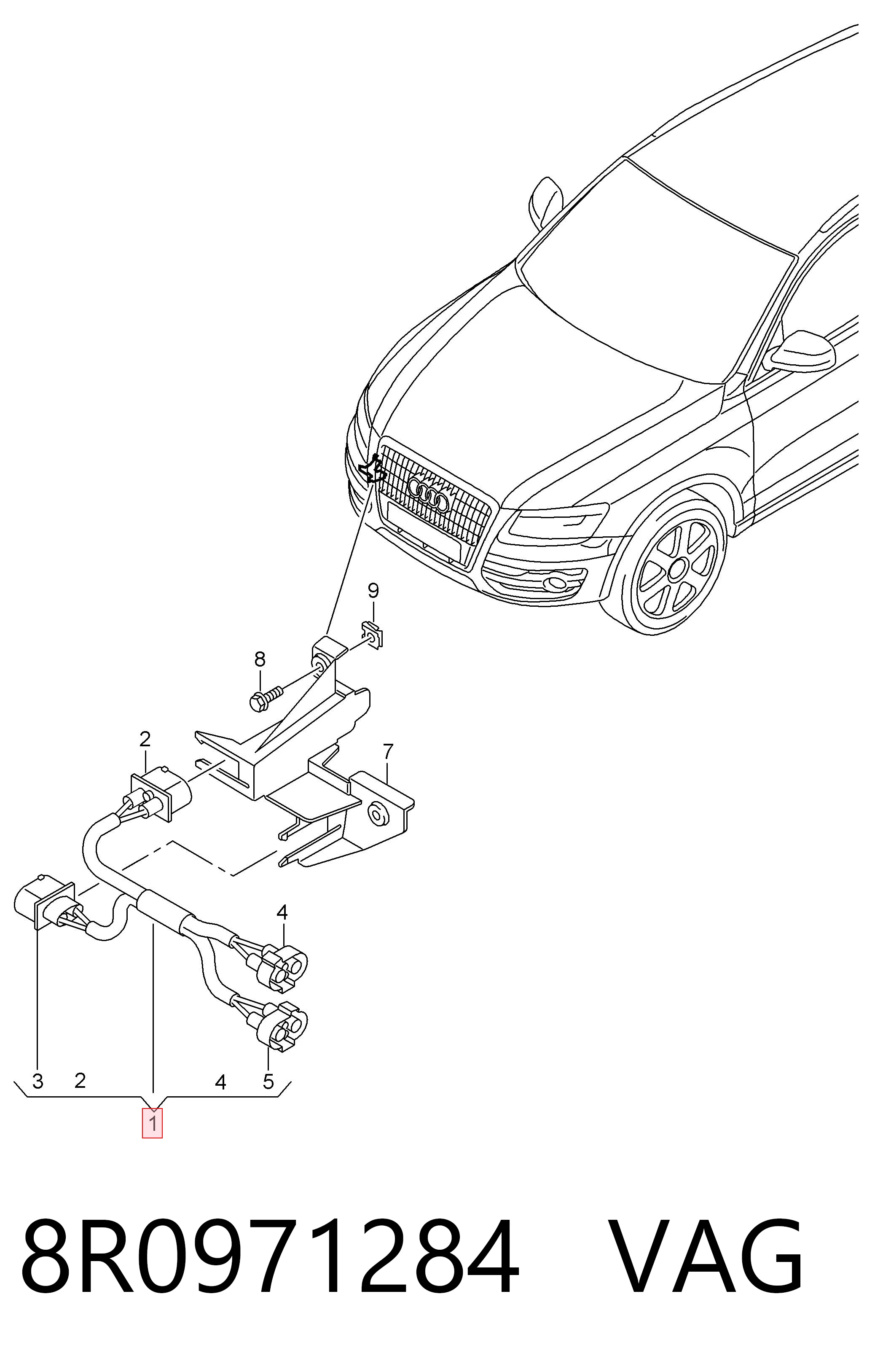 8R0971284 VAG