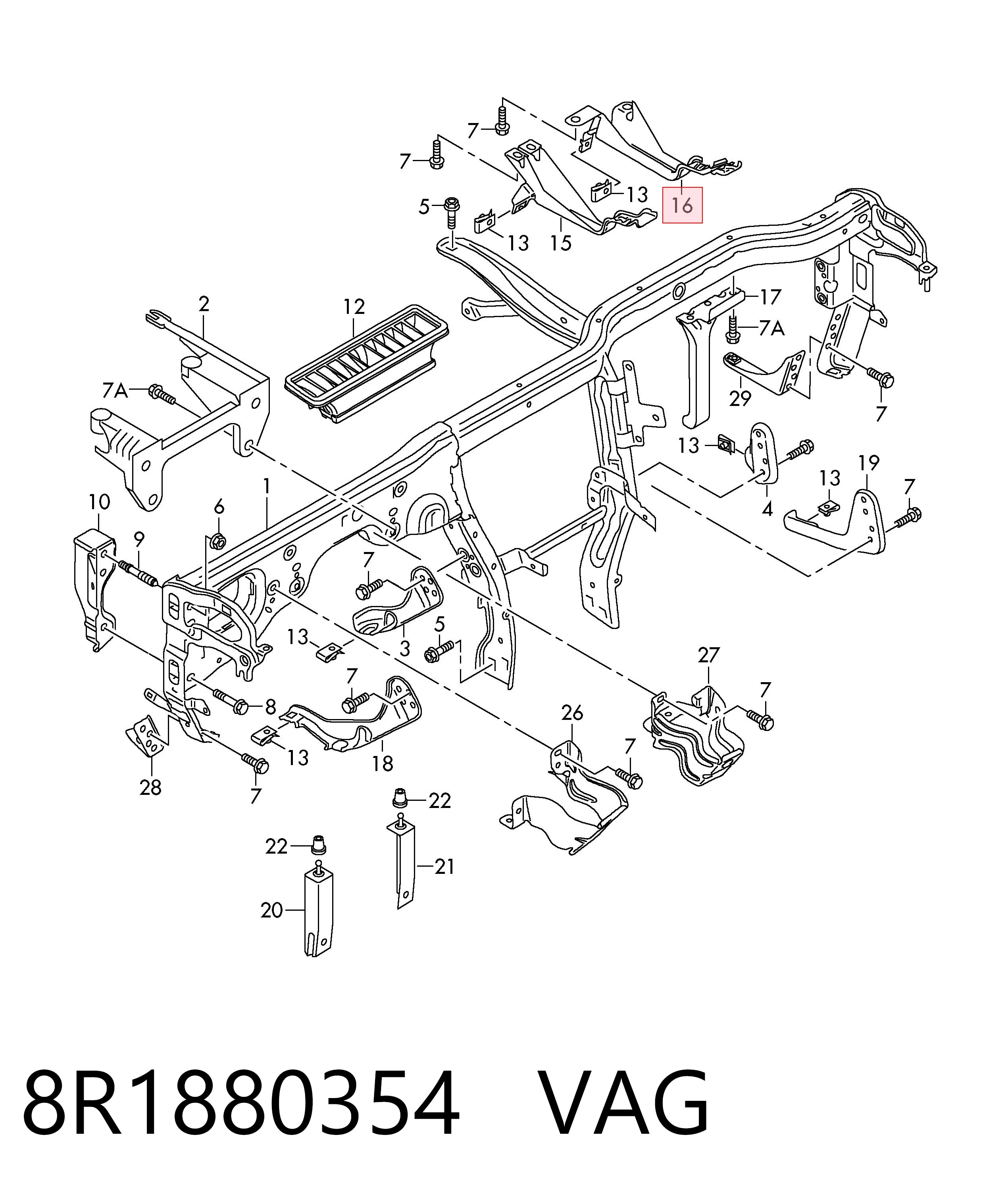 8R1880354 VAG 